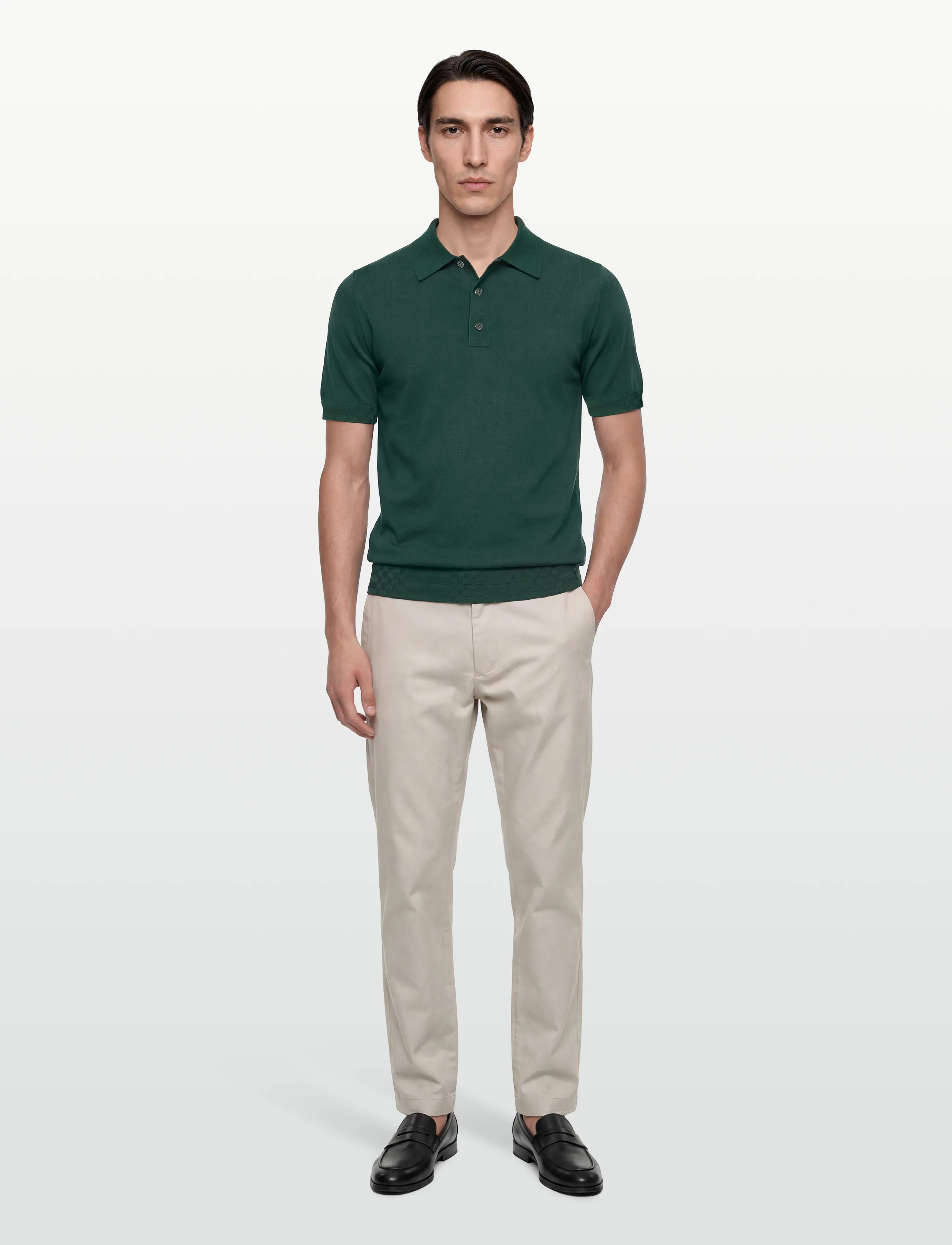 Burberry Kieran, M, Green, Poloer > Kortærmede, Herre