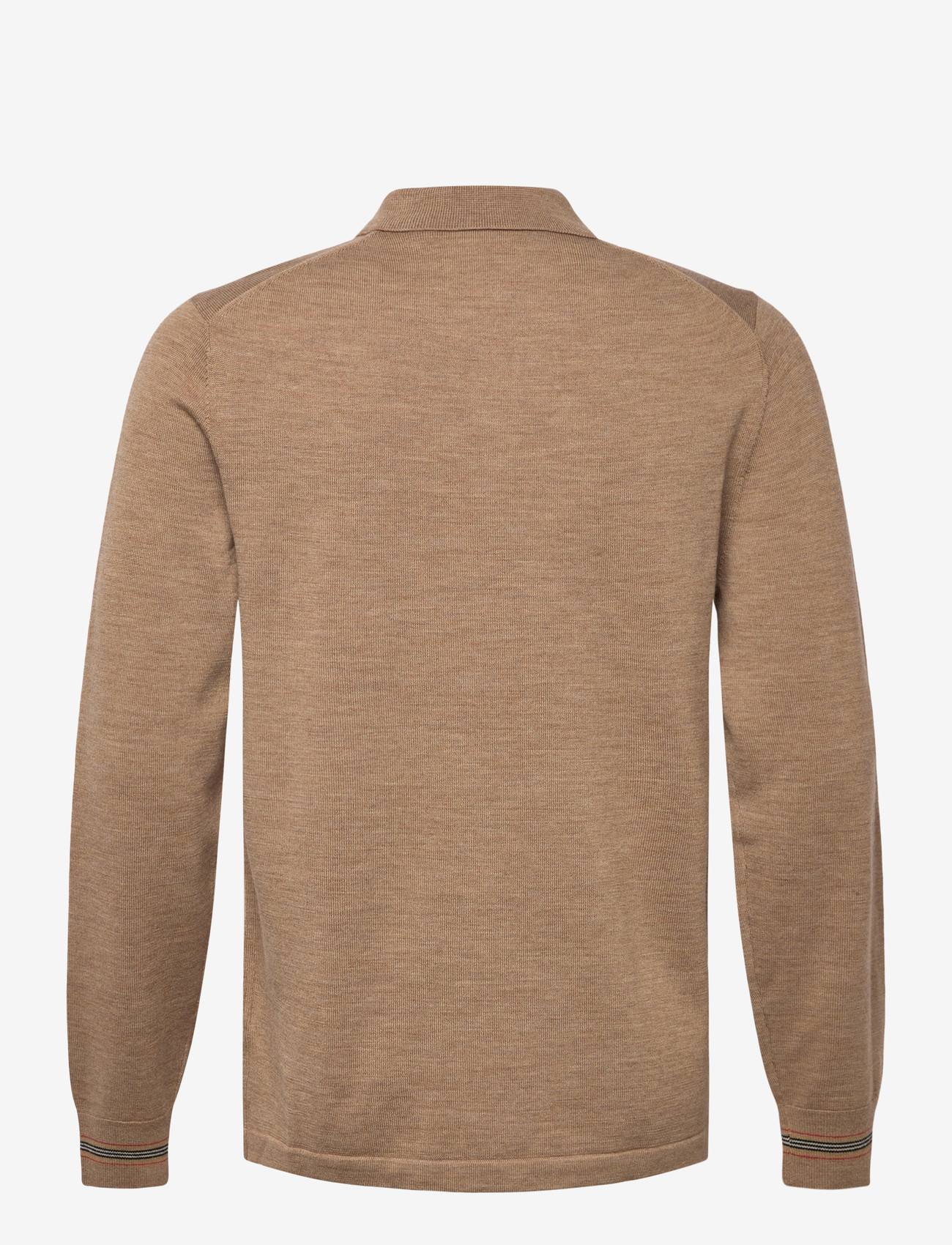 Burberry - PACE - polos en tricot - camel melange - 1