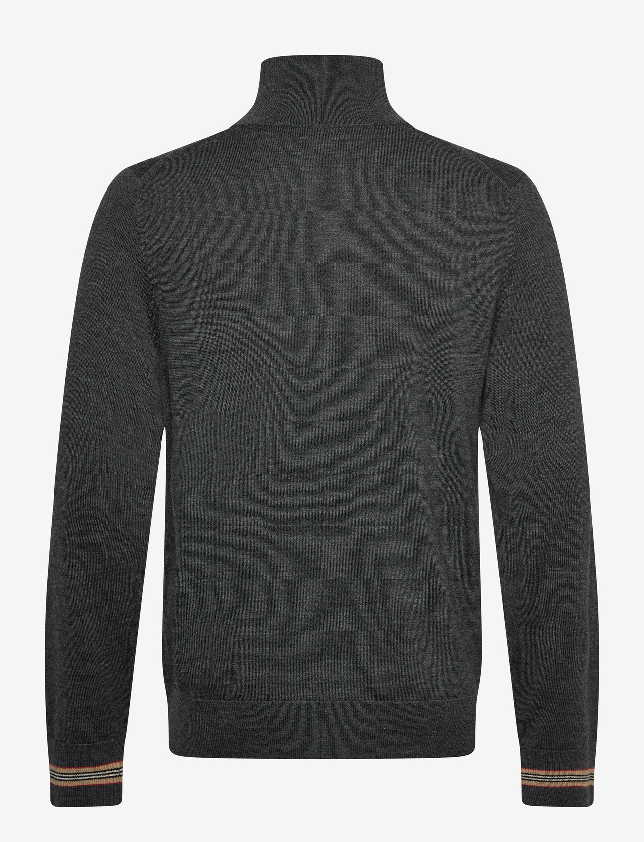 Burberry - ITTER - half zip - dark grey melange - 1