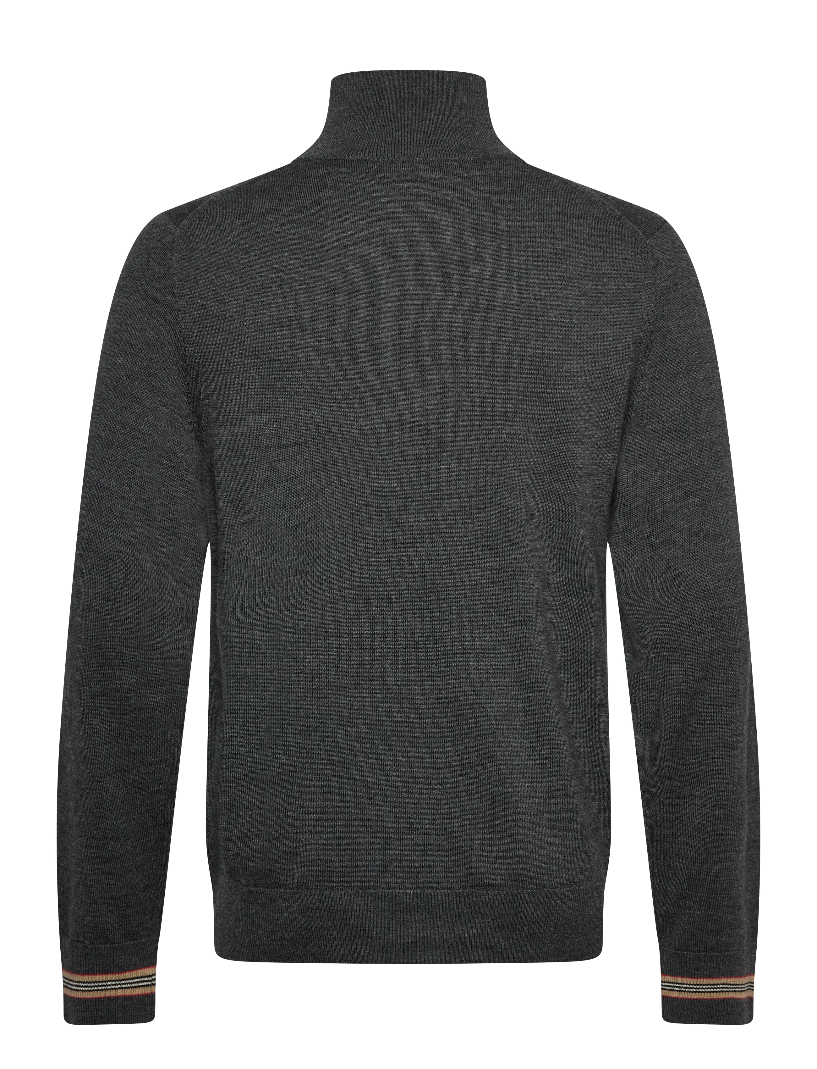 Burberry - ITTER - tõmblukk-kaelusega dressipluusid - dark grey melange - 2