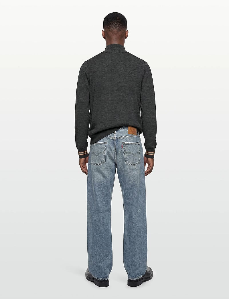 Burberry - ITTER - half zip - dark grey melange - 4