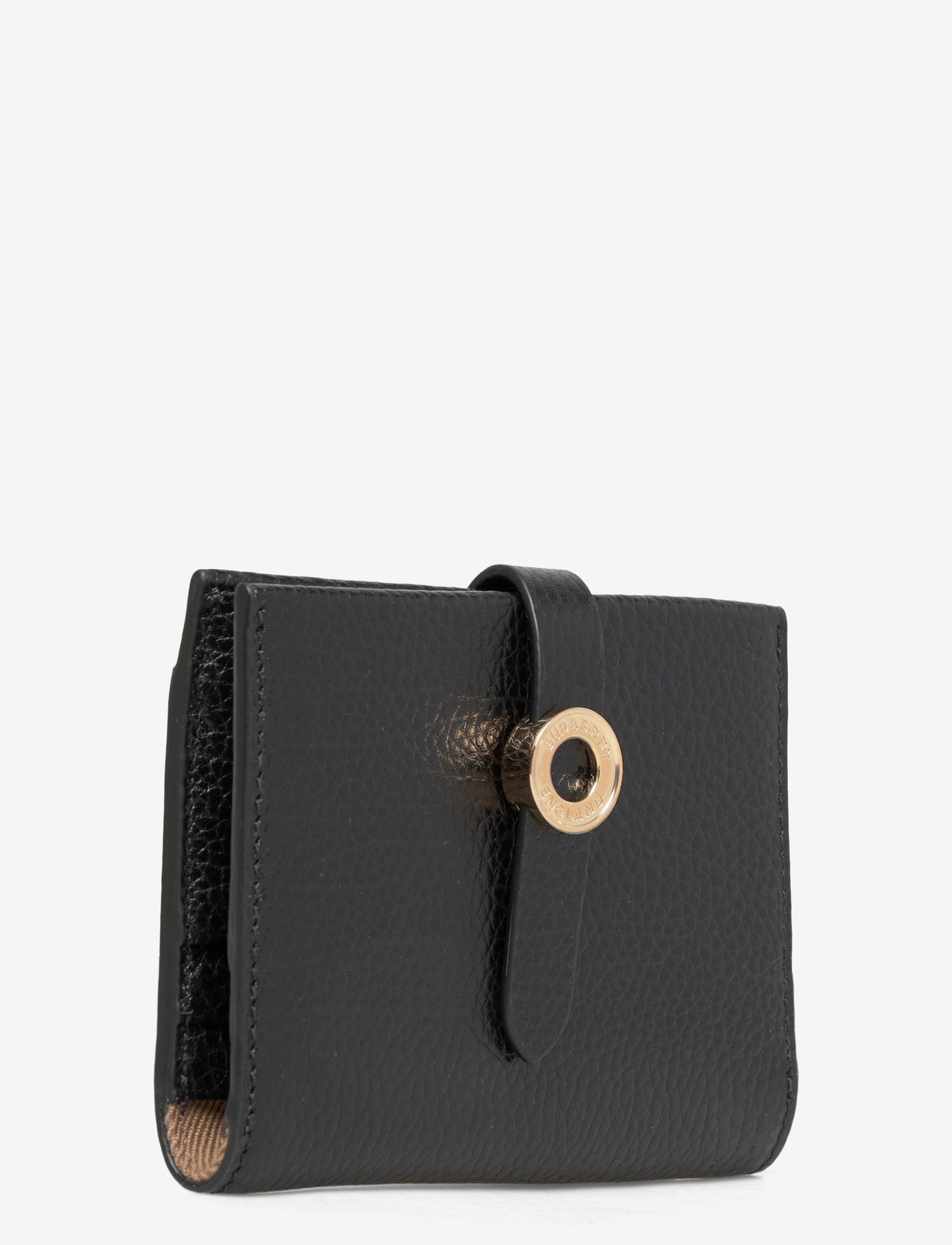 Burberry - LS EDIE BIFOLD HSC - plånböcker - black - 2