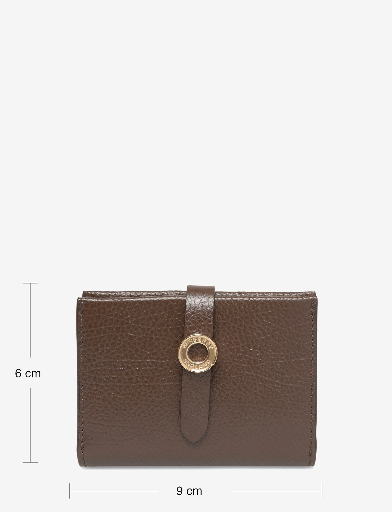 Burberry - LS EDIE BIFOLD HSC - portemonnaies - ebony brown - 3