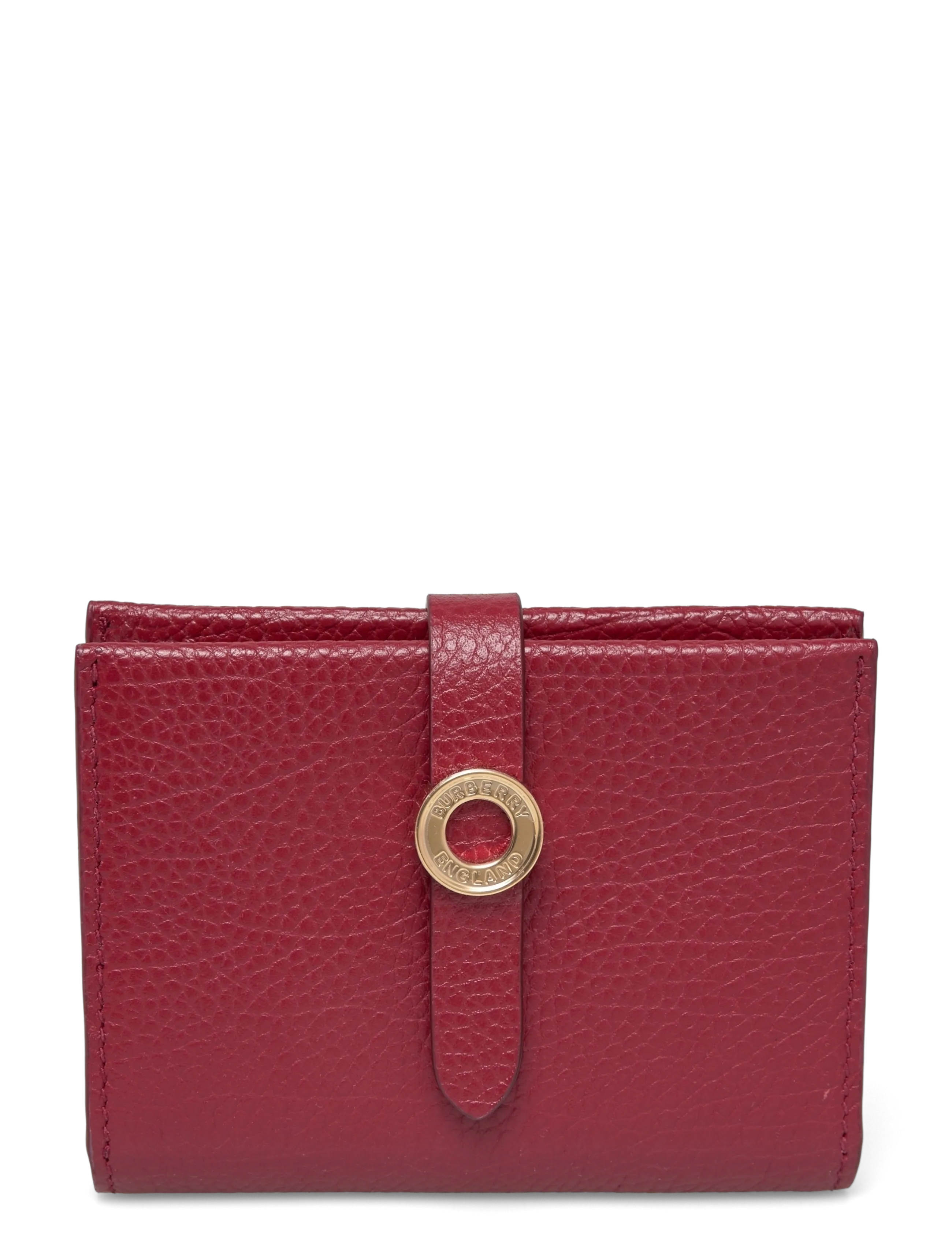 Burberry Ls Edie Bifold Hsc, One Size, Card Holders & Wallets, Burgunderrot - Holder, Frauen
