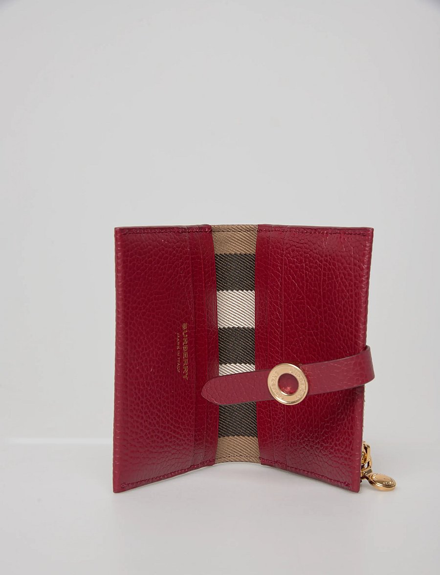 Burberry - LS EDIE BIFOLD HSC - punge - antique red - 5