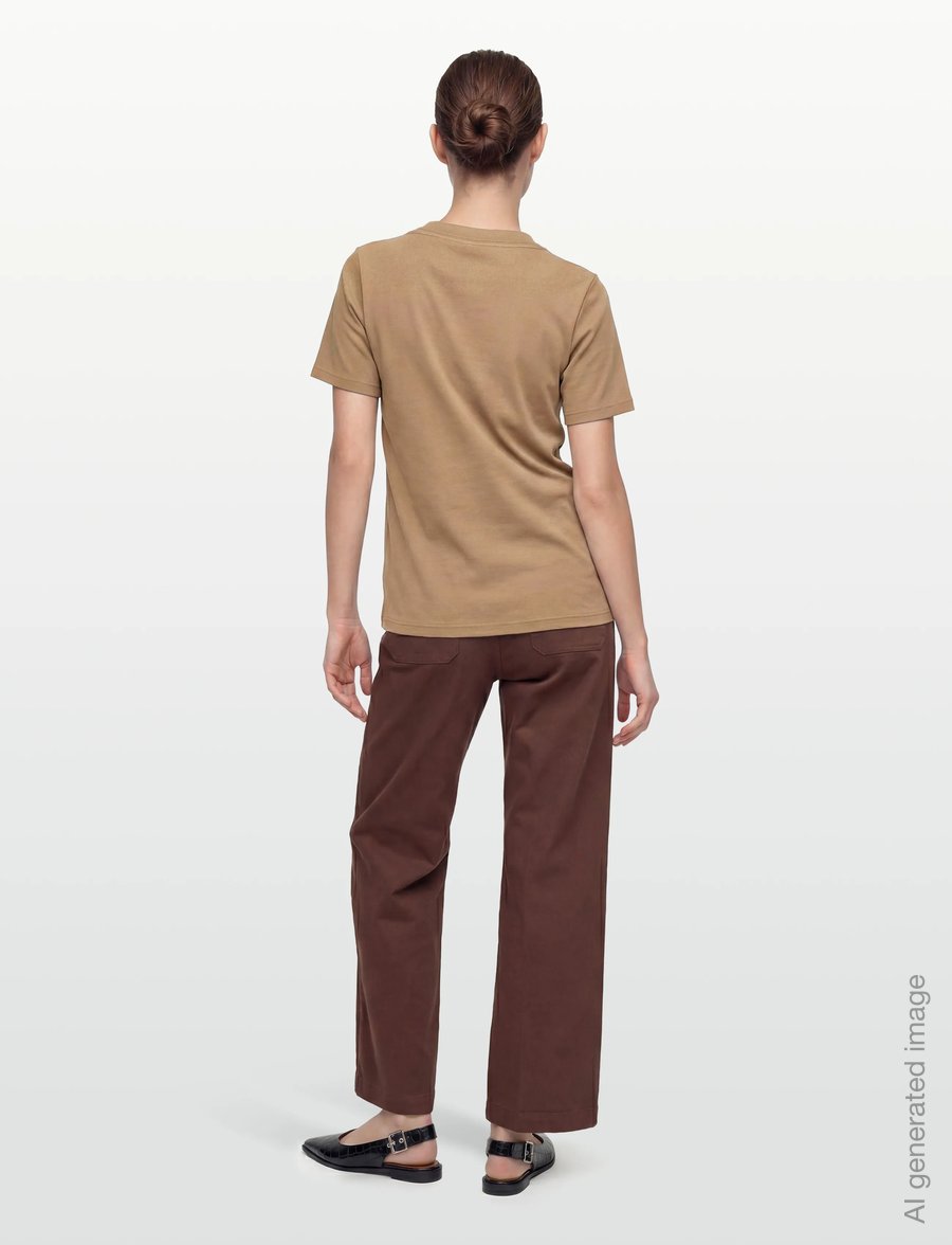 Burberry - MAUD EMB - t-särgid ja alussärgid - archive beige - 4