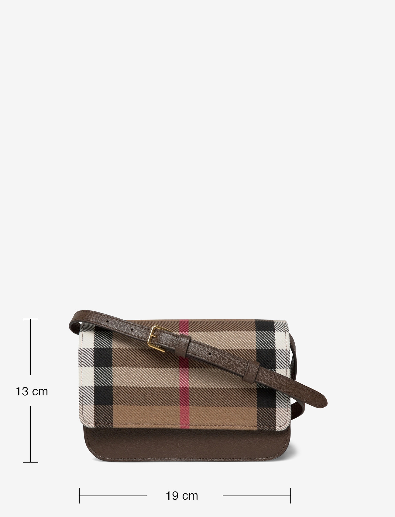 Burberry - LL MADISON MX GBH - crossbody bags - ebony brown - 3