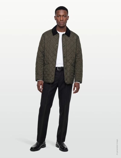 Burberry WILLOWBROOK - Voodriga jakid - LOAM / khaki/green