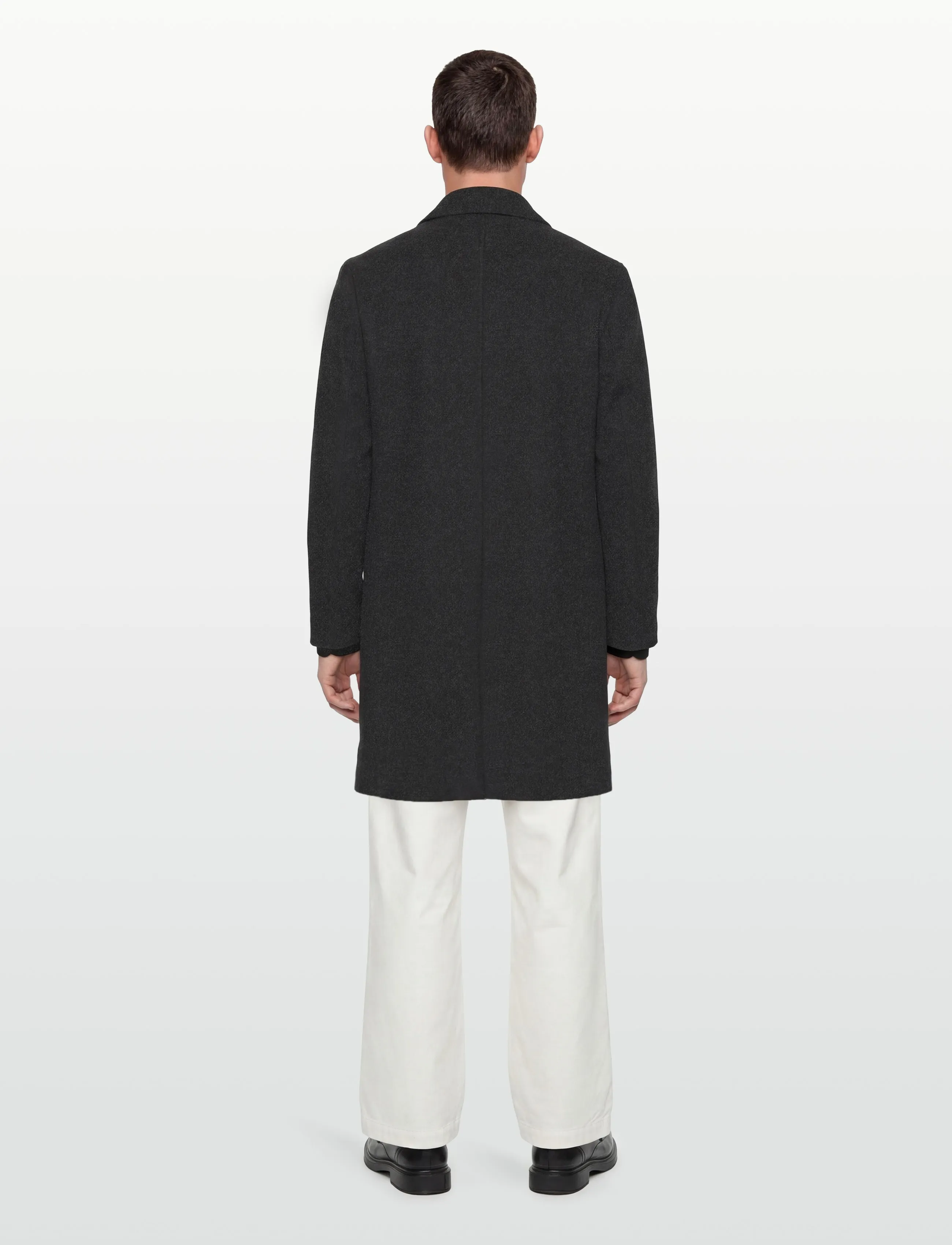 Burberry - SUTTON - kappor - dark charcoal mel - 4