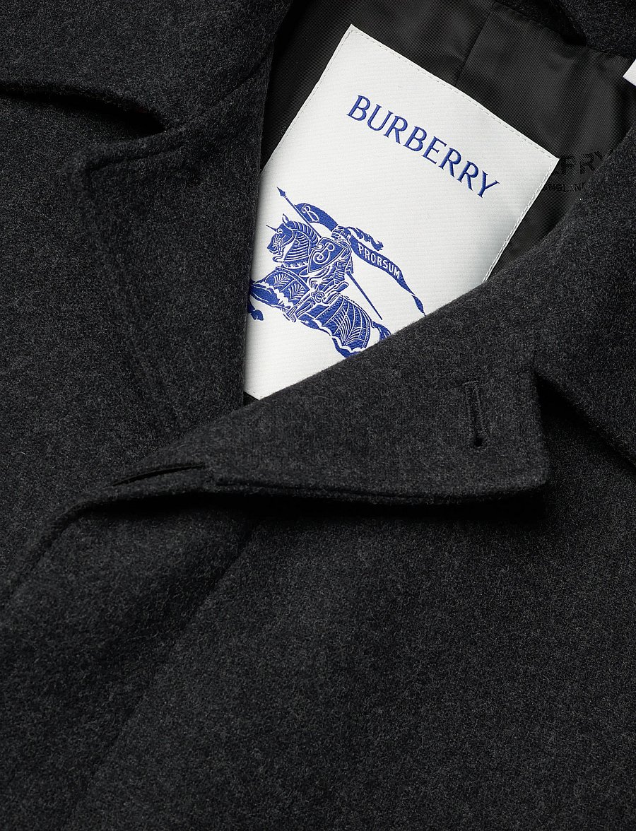 Burberry - SUTTON - ullrockar - dark charcoal mel - 5