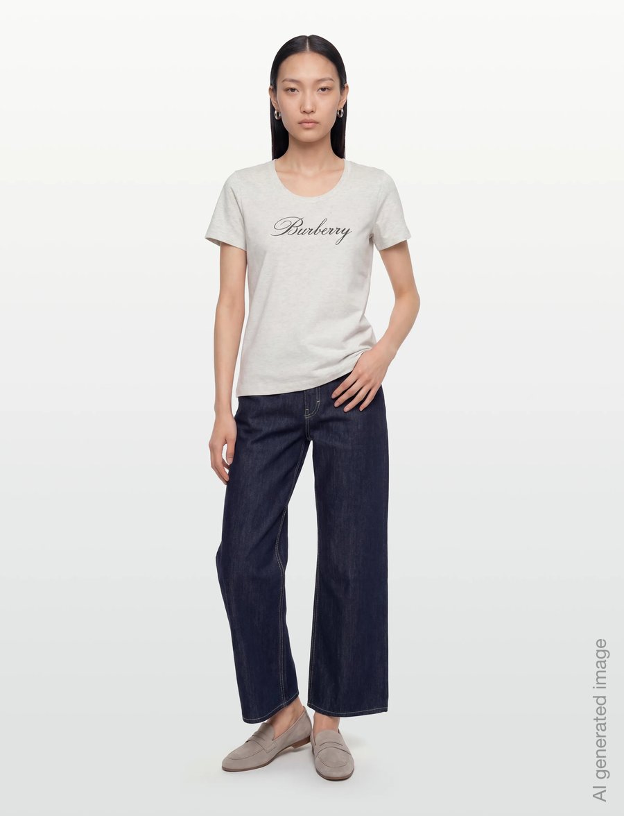 Burberry - MALIA - t-särgid ja alussärgid - white melange - 0