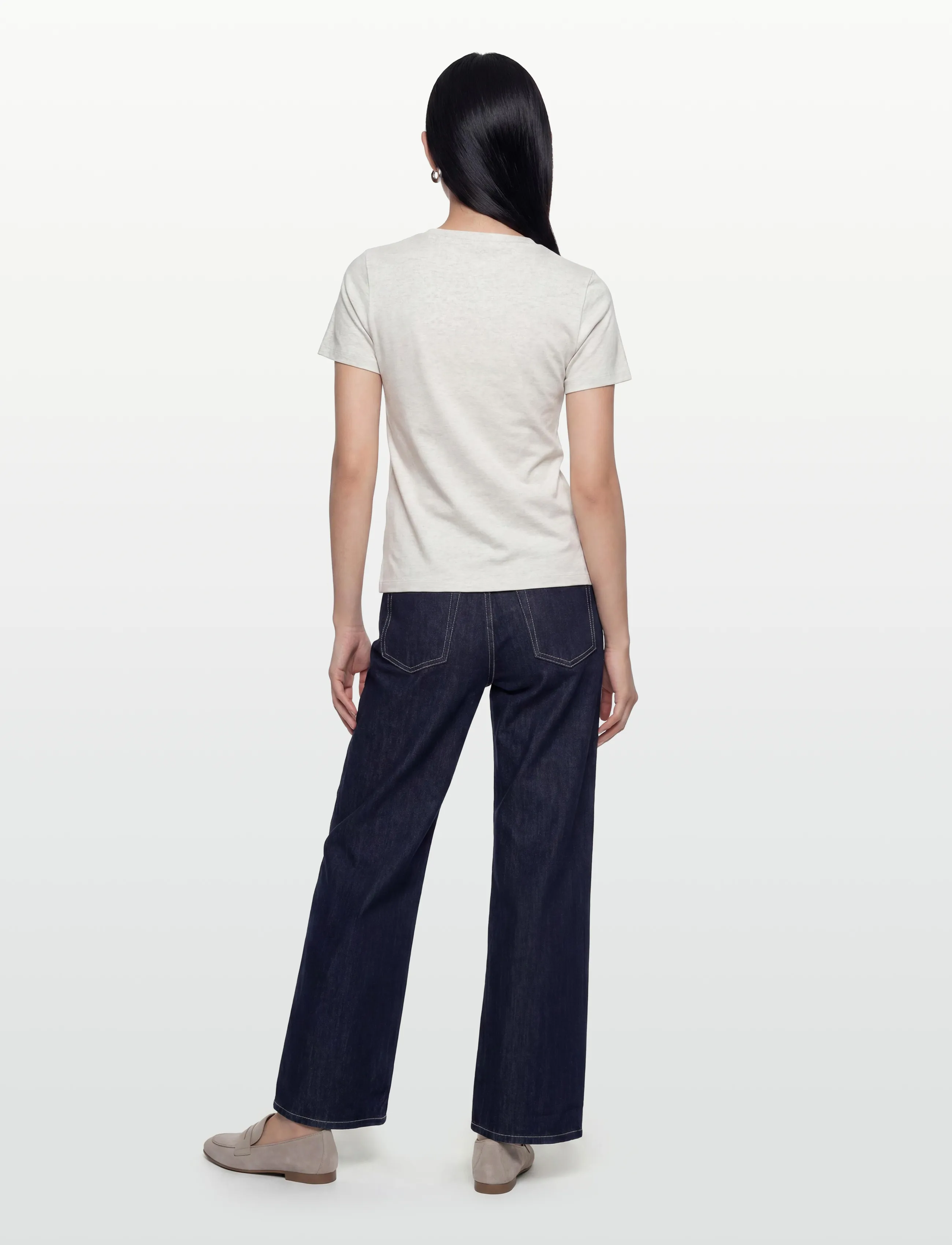 Burberry - MALIA - t-shirts - white melange - 4