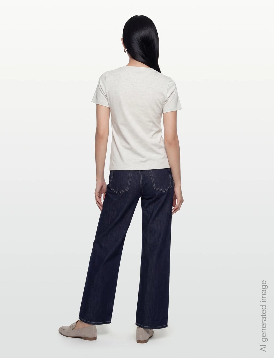 Burberry - MALIA - t-särgid ja alussärgid - white melange - 4