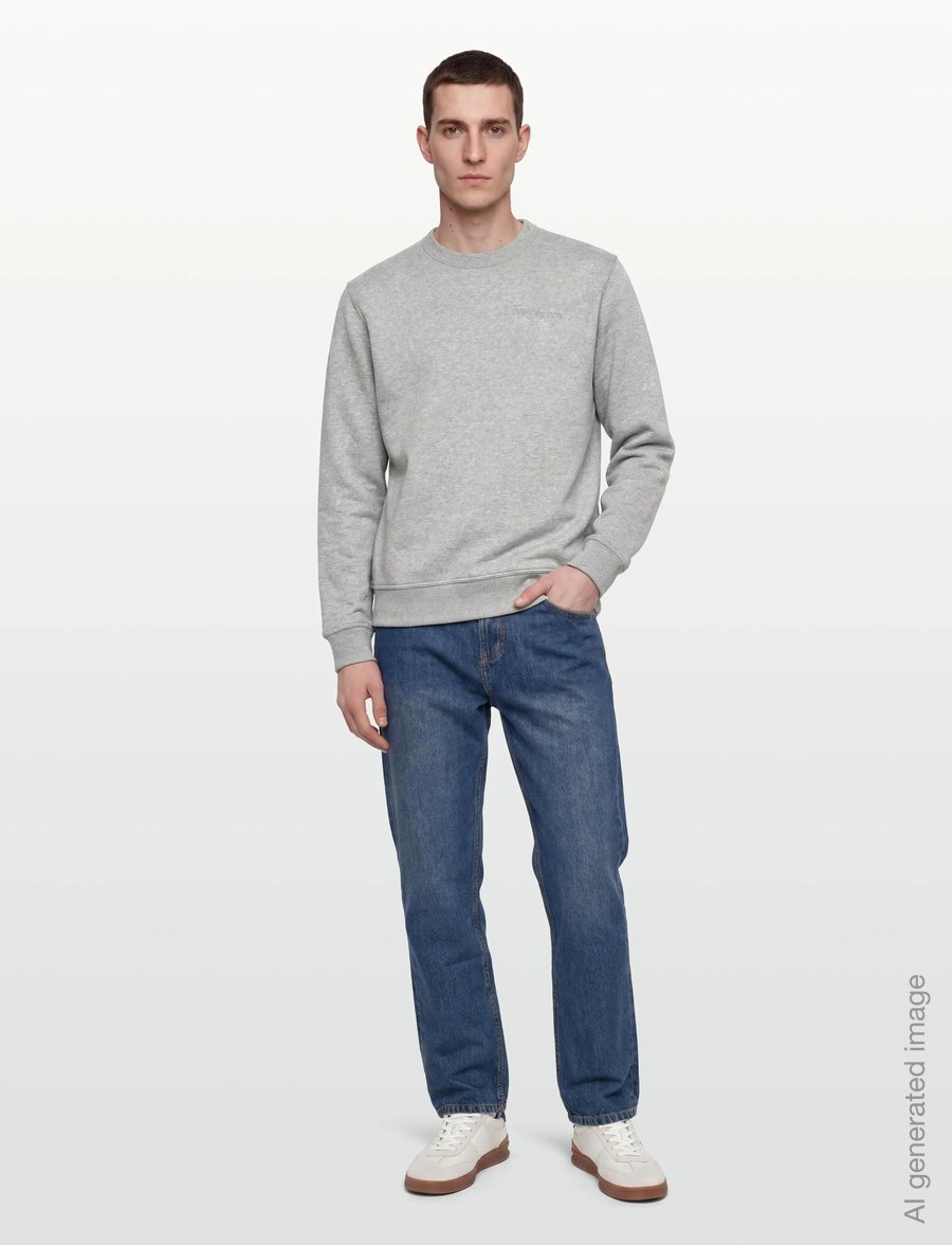 Burberry - FAWSON EMB - kläder - pale grey melange - 0