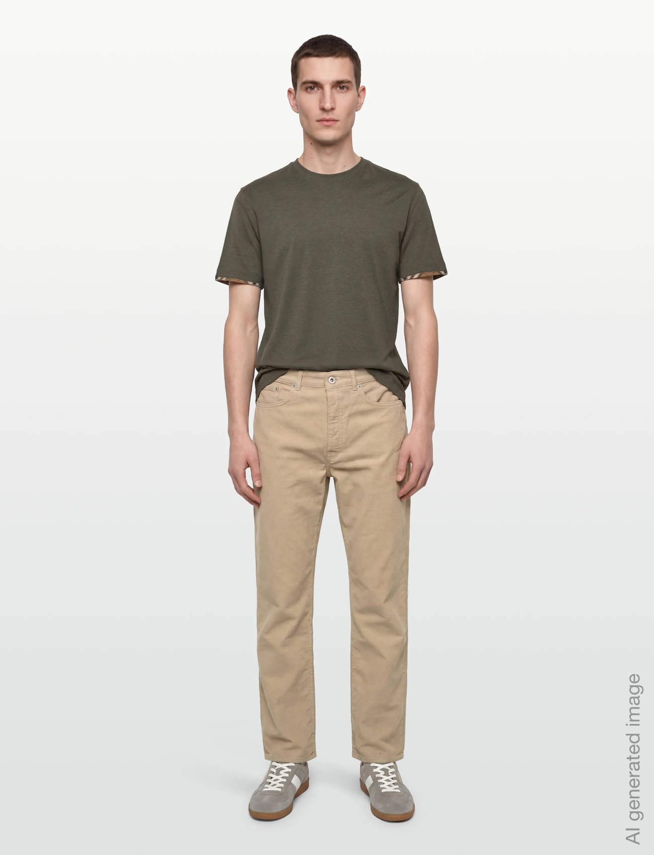 ELLISON CHK TR - DARK GREEN MELANGE