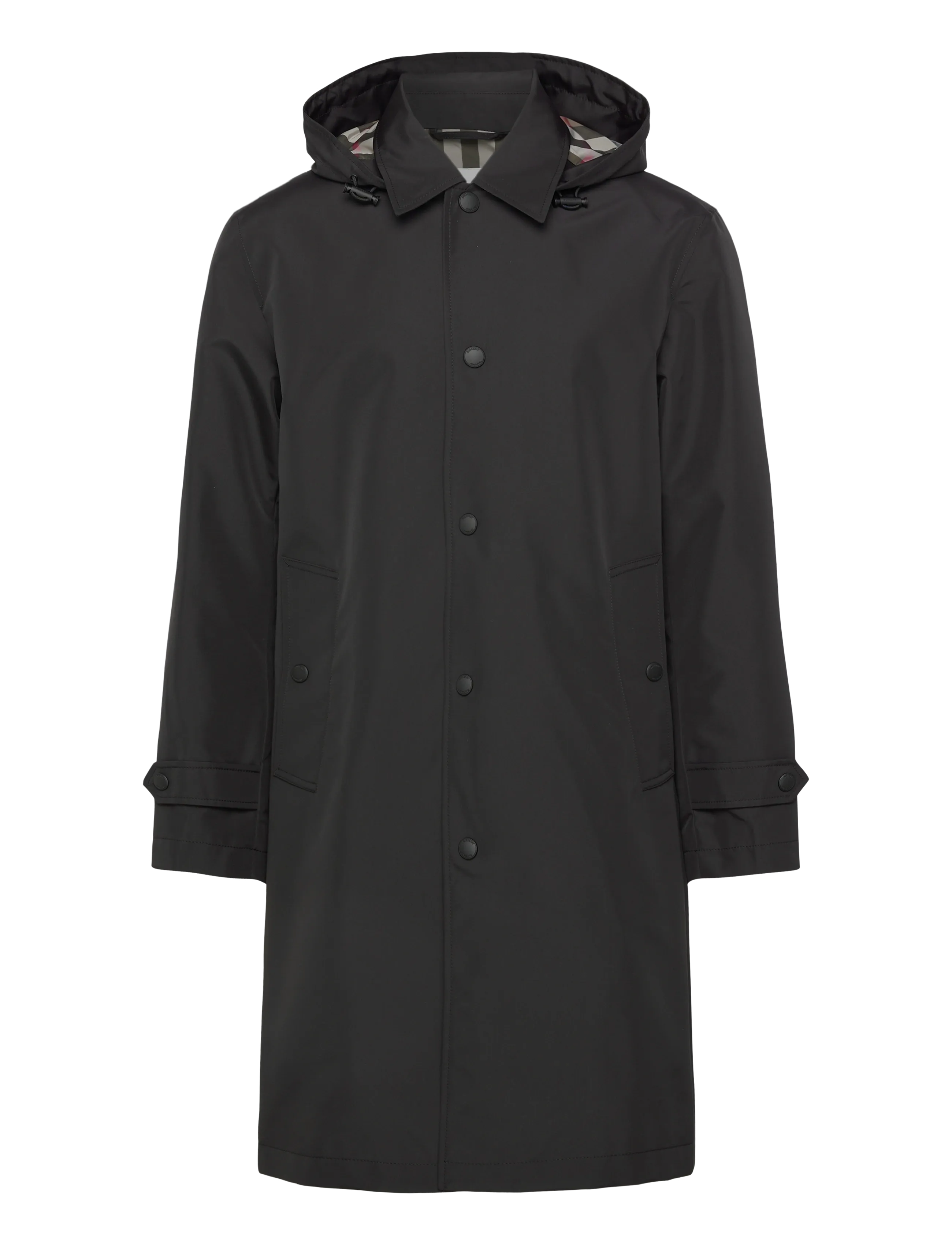 Burberry BARNBURY - Ulkovaatteet - BLACK / grey