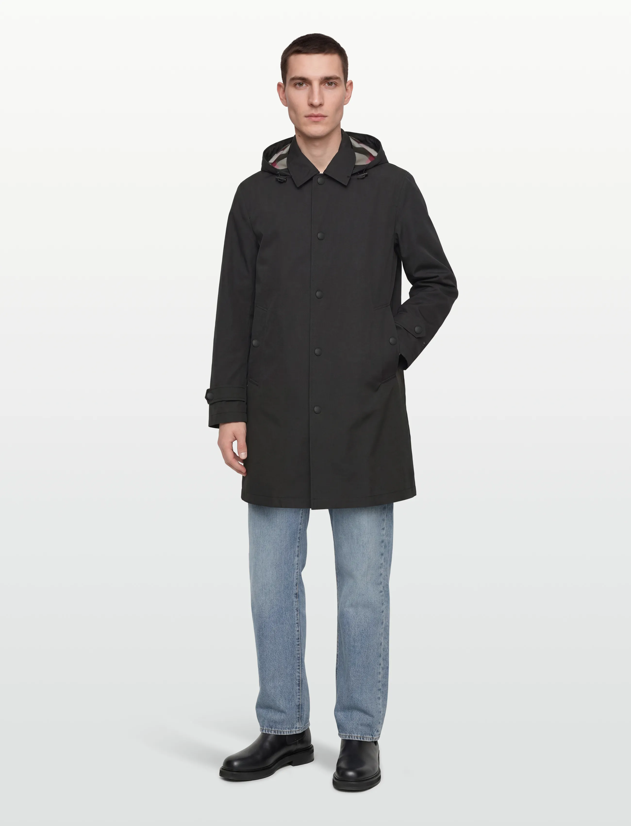 Burberry BARNBURY - Regenbekleidung - BLACK / grey