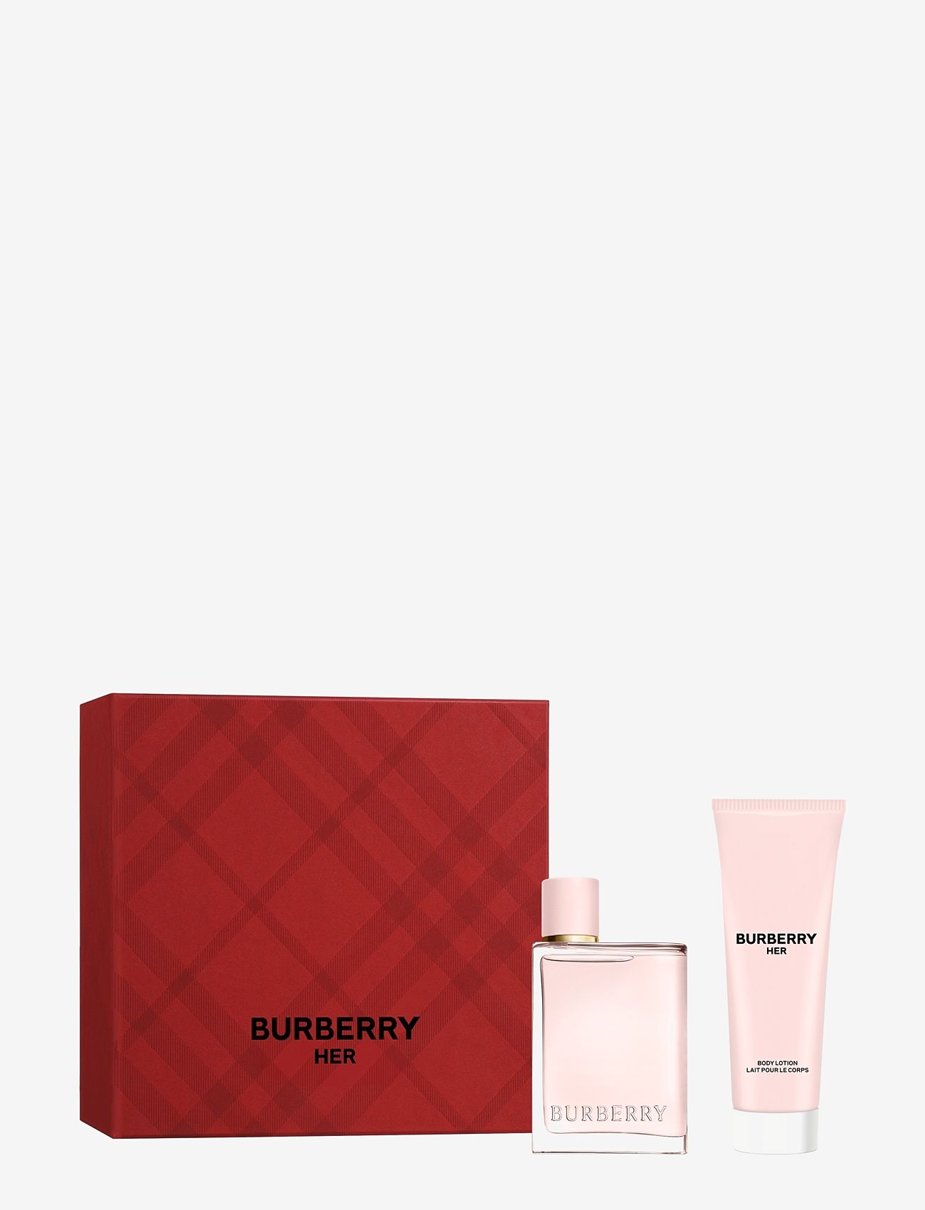 Burberry Fragrance Her Edp 50ml+body lotion 75ml 125 ML - Tuoksusetit - CLEAR / undefined