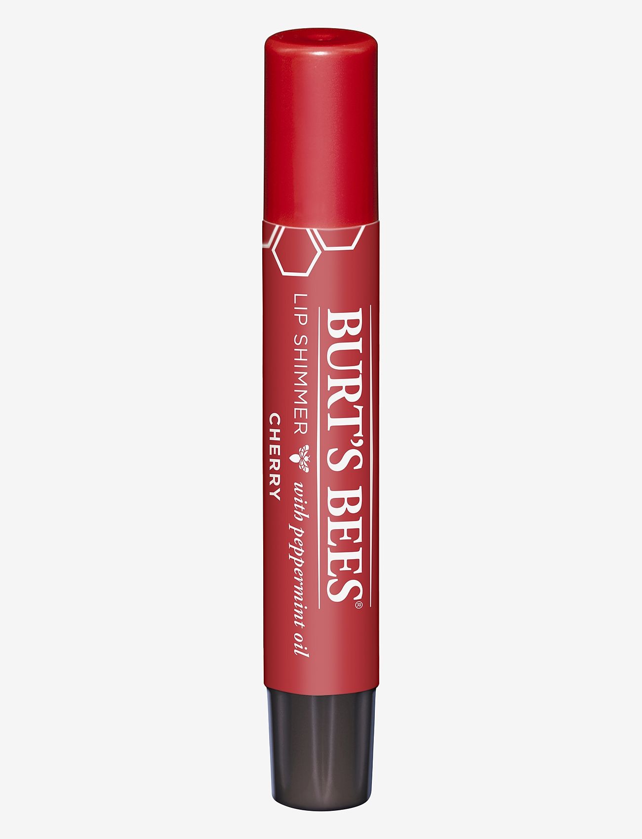 Burt's Bees - Lip Shimmer - Cherry (.09 oz / 2.6g) - bliv klar til date night - cherry - 2