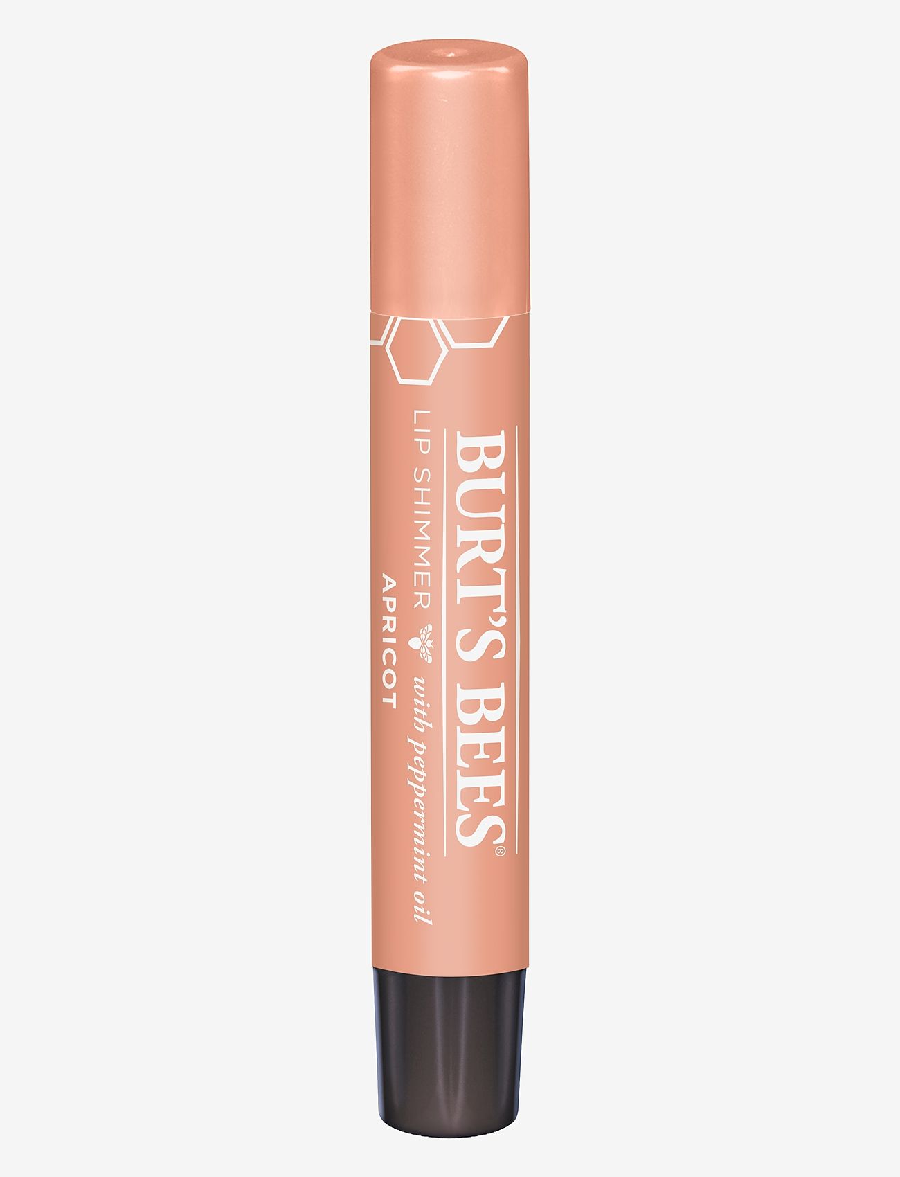 Burt's Bees - Lip Shimmer - Apricot (.09 oz / 2.6g) - valmiina treffi-iltaan - apricot - 2