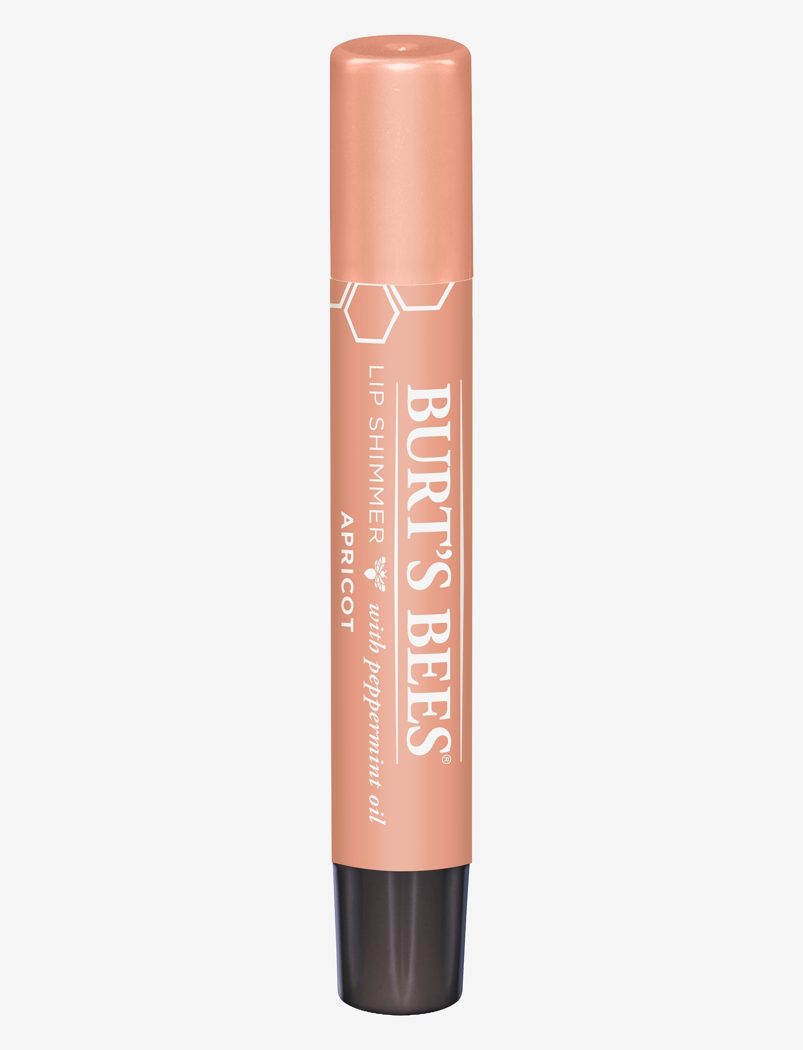 Burt's Bees - Lip Shimmer - Apricot (.09 oz / 2.6g) - makeup - apricot - 2