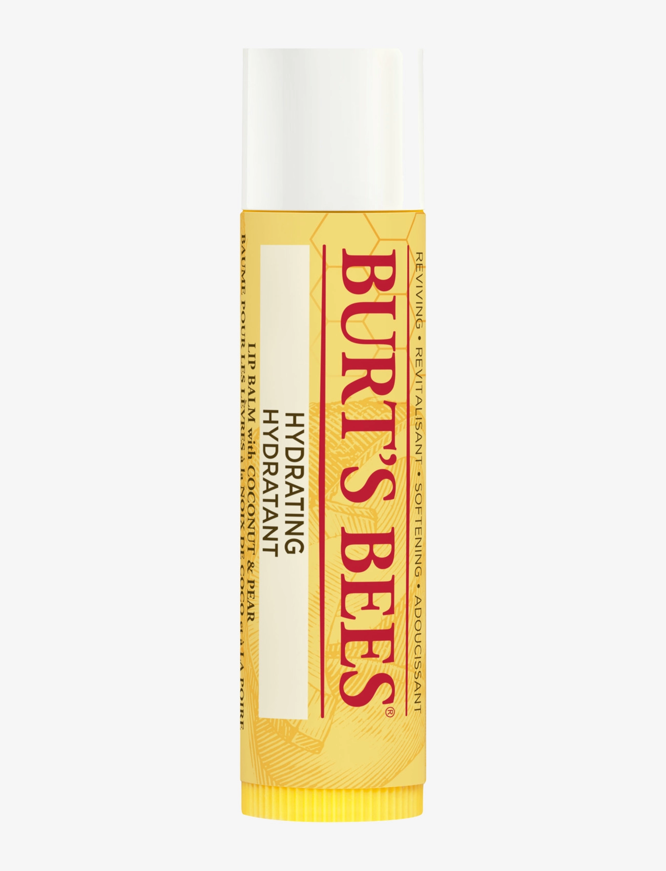 Burt's Bees Coconut & Pear Lip Balm Tube (.15 oz / 4.25 g) - REFILL - Ilutooted meestele - N/A / clear
