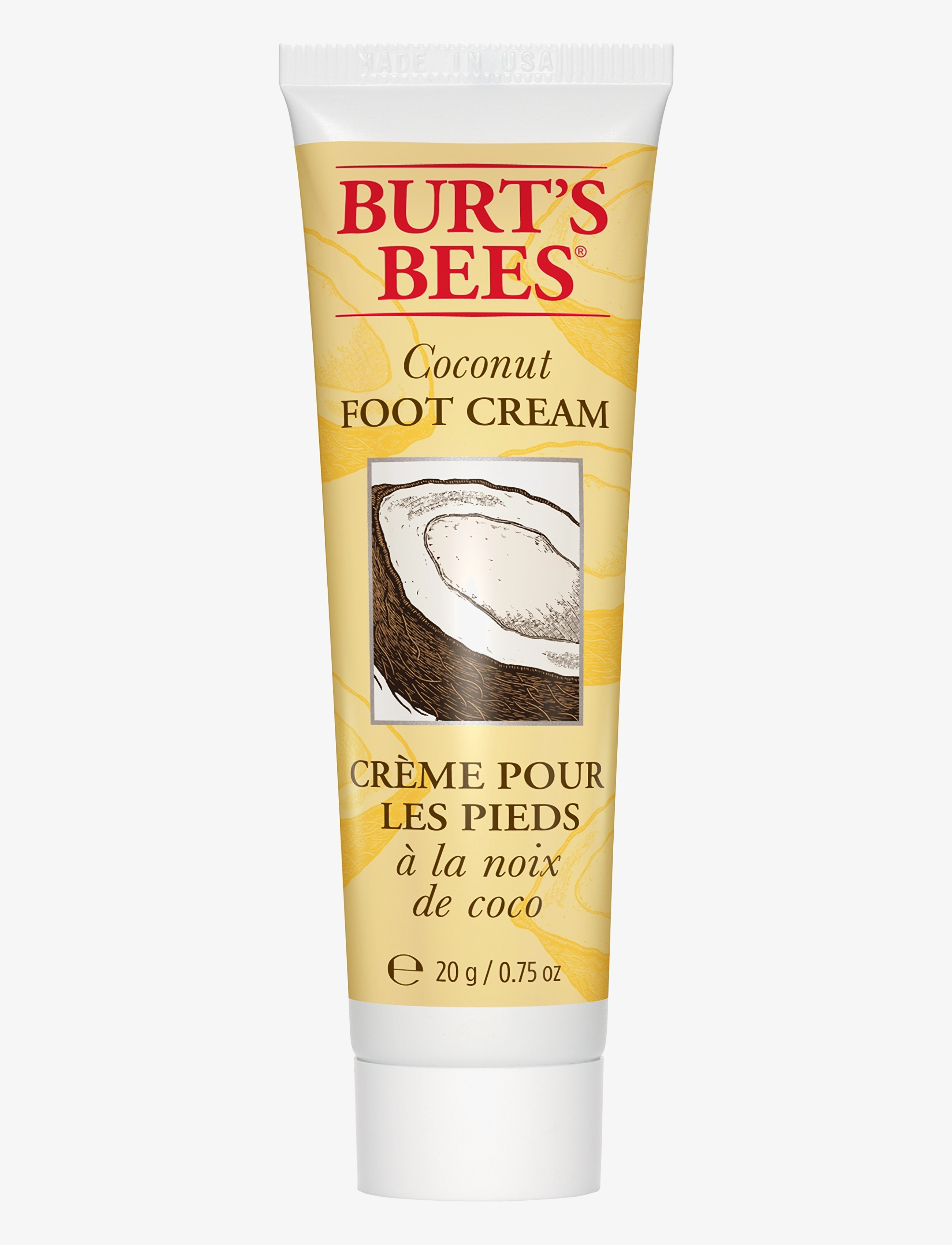 Burt's Bees Foot Cream - Coconut - Käed ja jalad - N/A / clear
