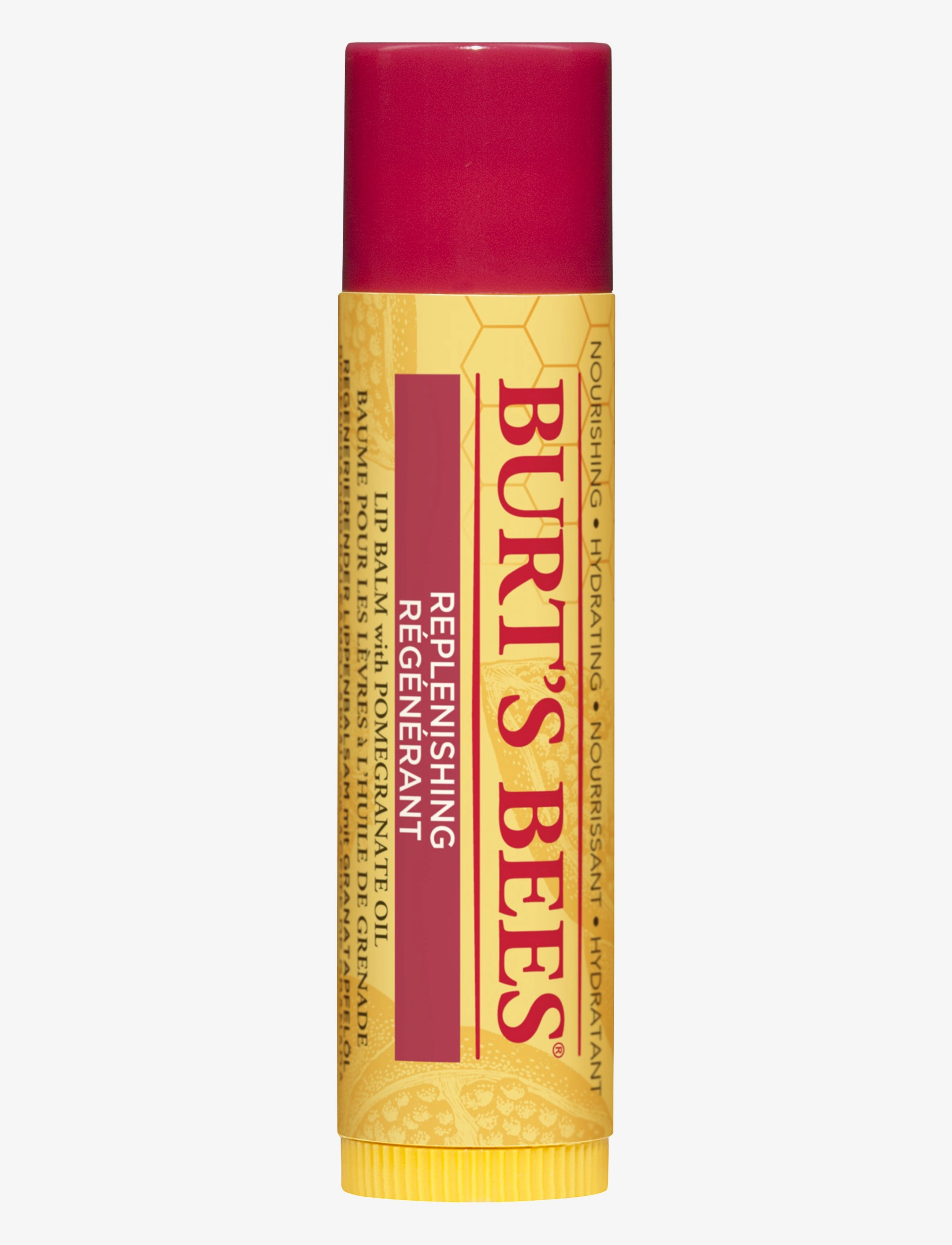 Burt's Bees Lip Balm - Pomegranate - Ansigspleje - N/A / clear