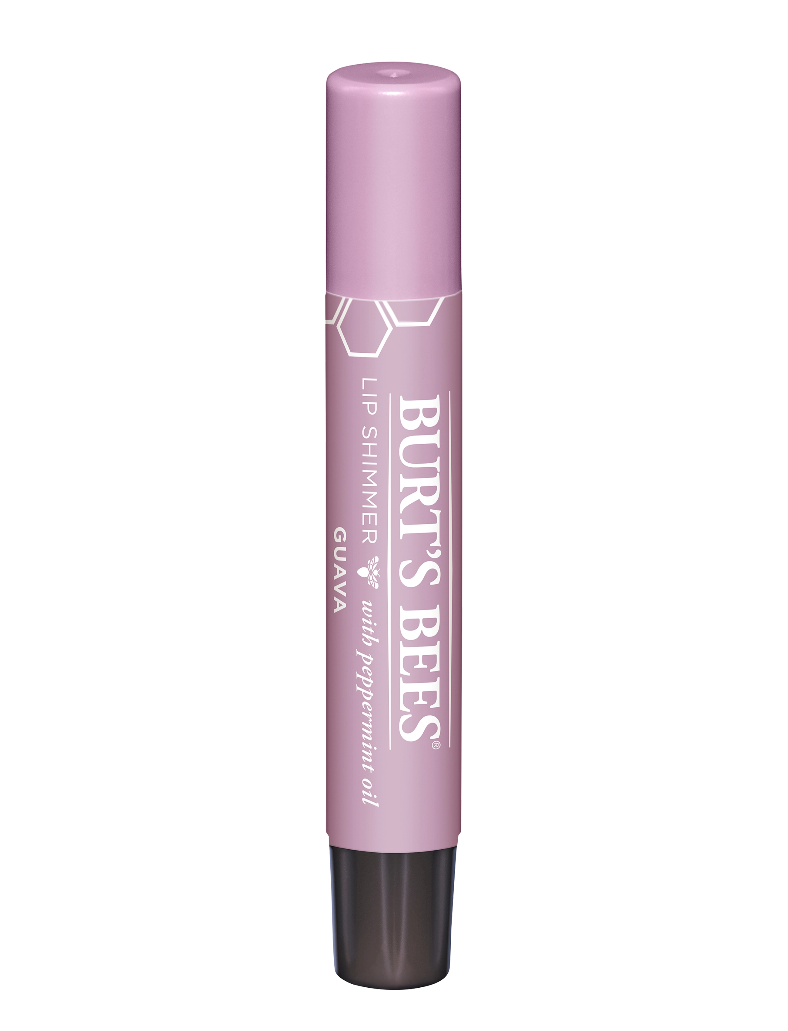 Burt's Bees Lip Shimmer - Guava (.09 oz / 2.6 g) - Smink - GUAVA / pink/rose