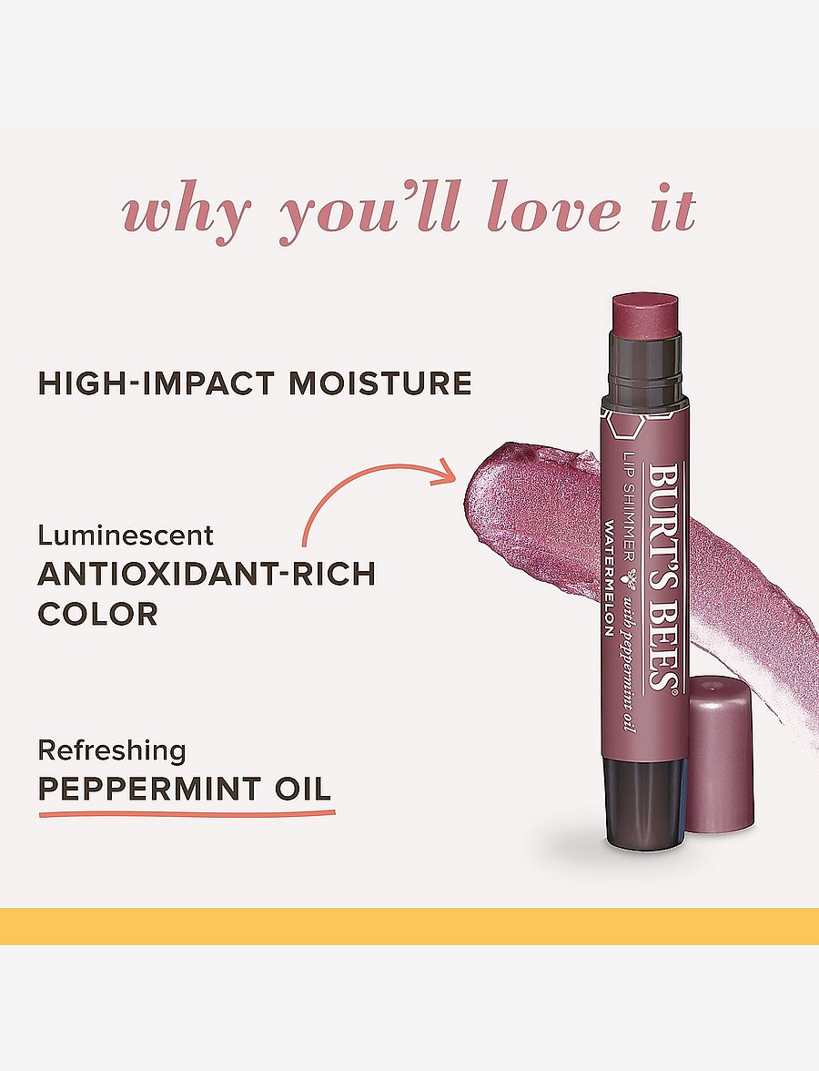 Burt's Bees - Lip Shimmer - Watermelon - makeup - watermelon - 5