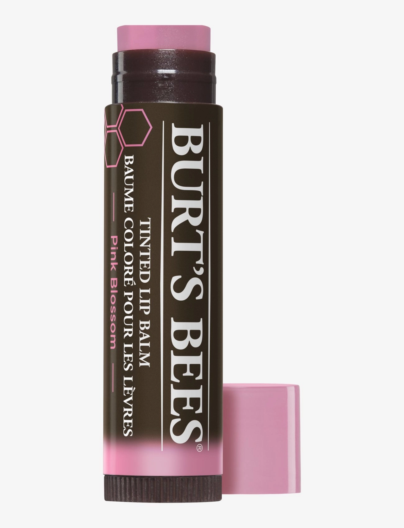 Burt's Bees Tinted Lip Balm - Pink Blossom - Nahahooldus - PINK BLOSSOM / clear