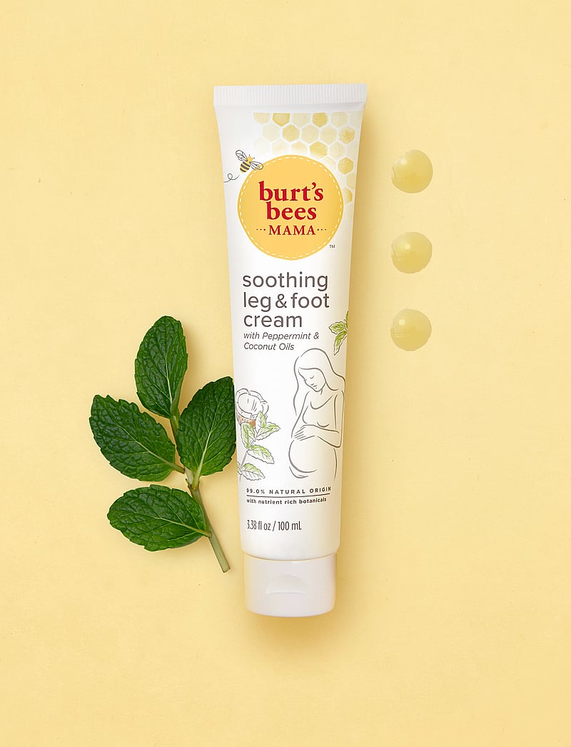 Burt's Bees - Leg and Foot Cream with Peppermint - fótakrem - n/a - 0