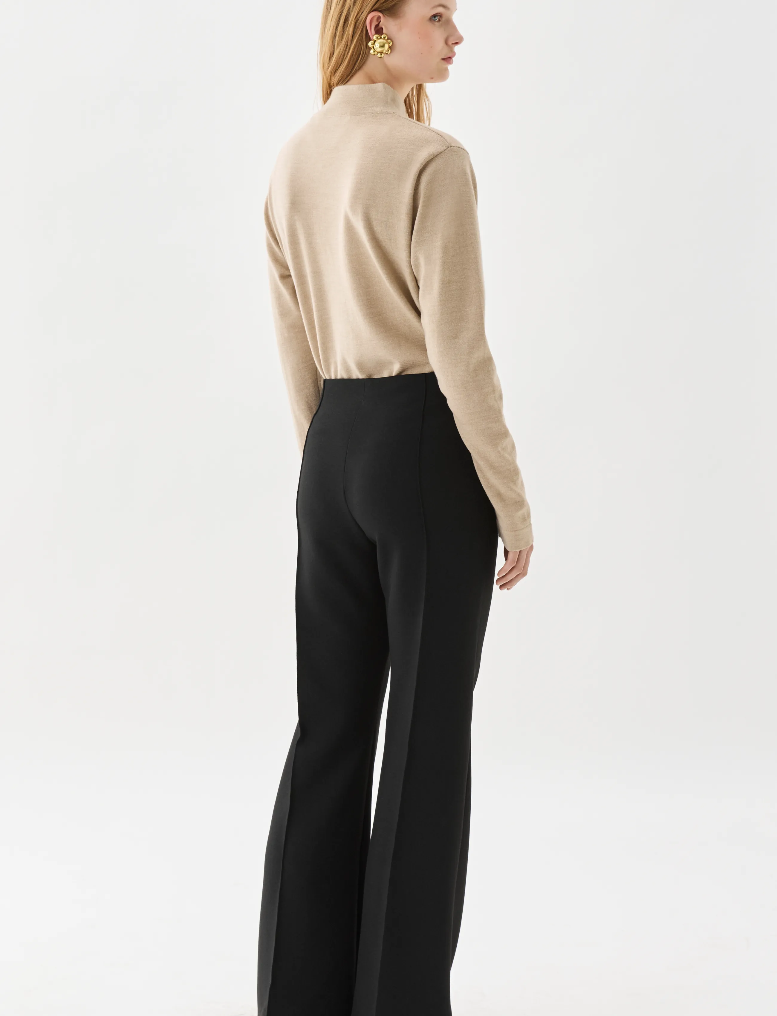 BUSNEL - KARIN trouser - flares - black - 3