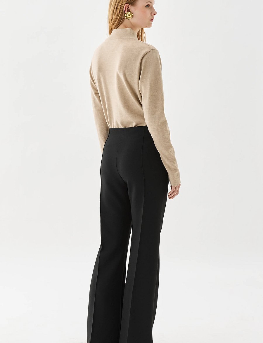 BUSNEL - KARIN trouser - schlaghosen - black - 3