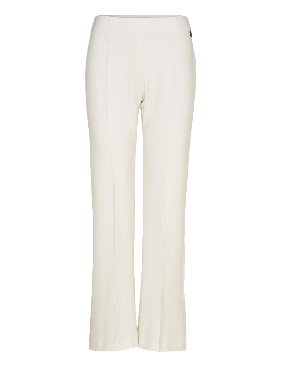 BUSNEL - KARIN trouser - alt laiad püksid - ecru - 1