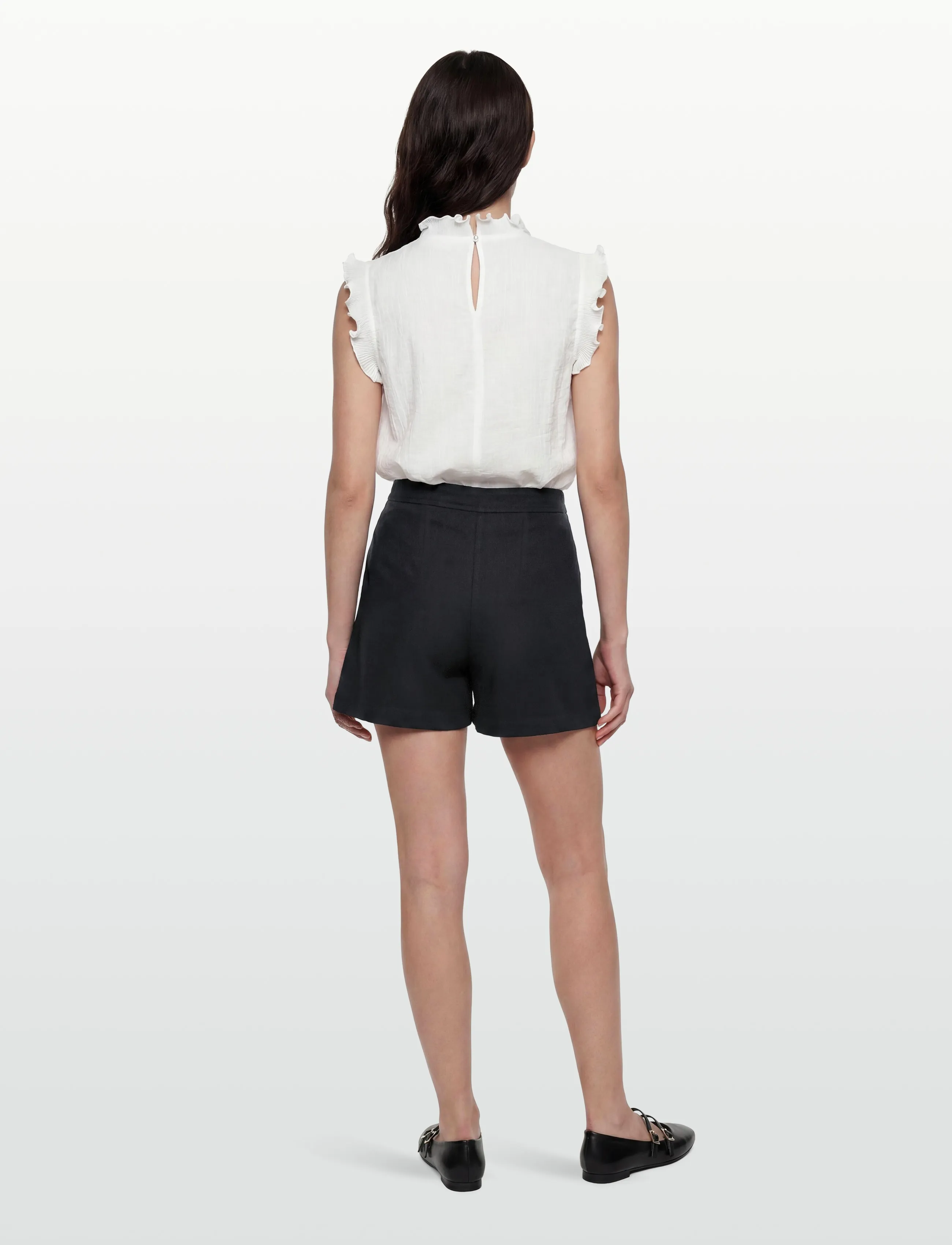 BUSNEL - PIXIE shorts - linased lühikesed püksid - marine - 4