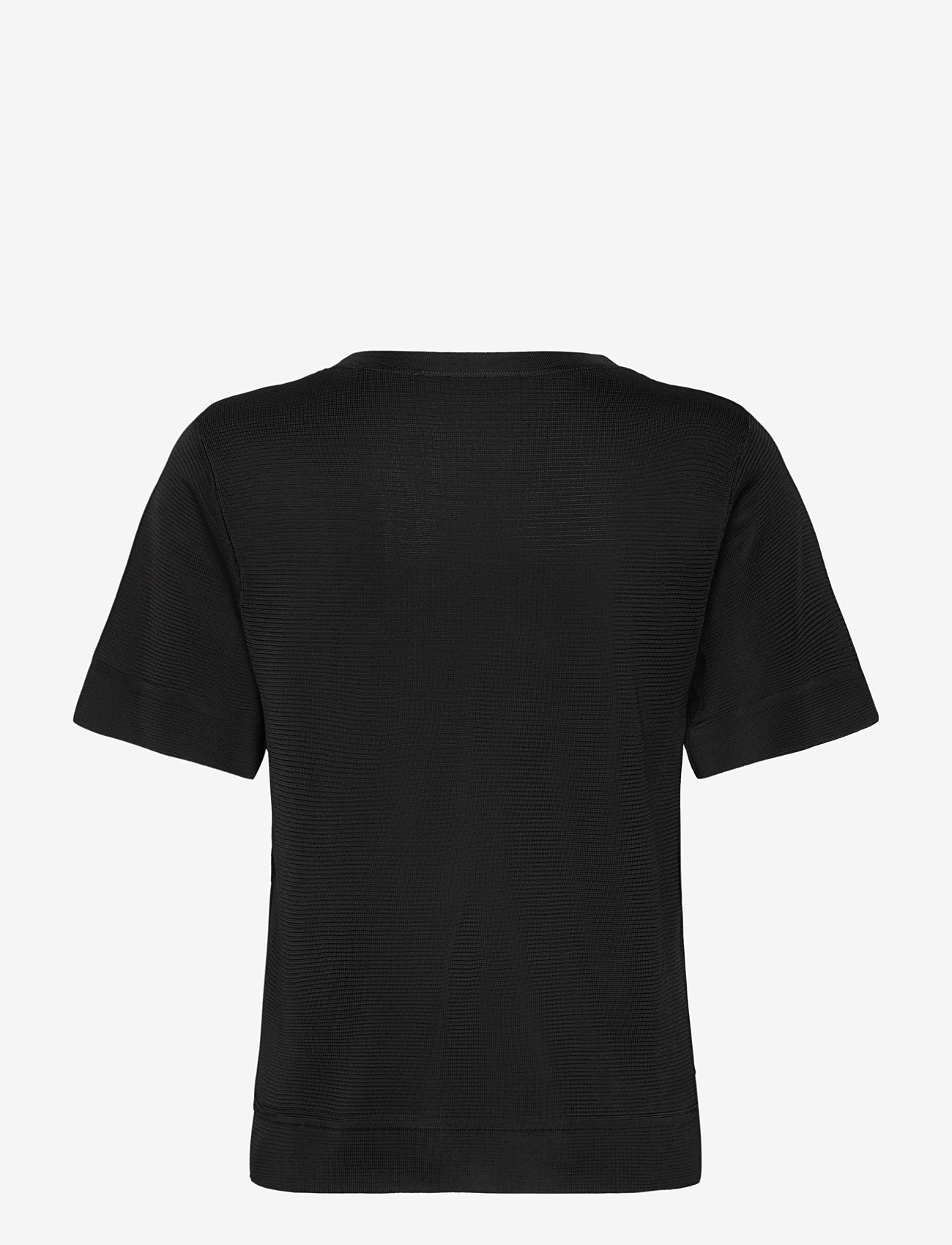 BUSNEL - TIA solid top - herbstliche kleidung - black - 1