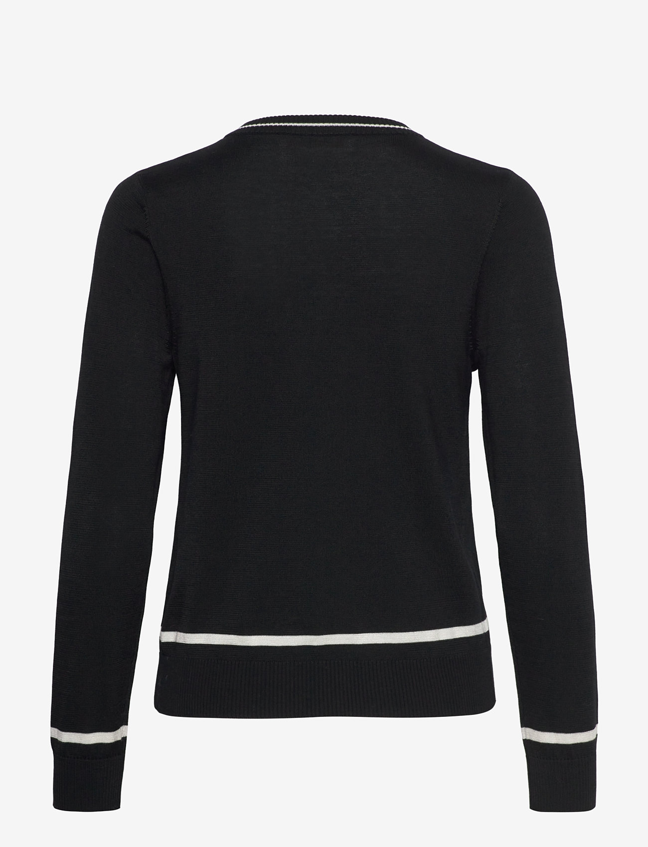 BUSNEL - KIM cardigan - cardigans - black/ecru - 1
