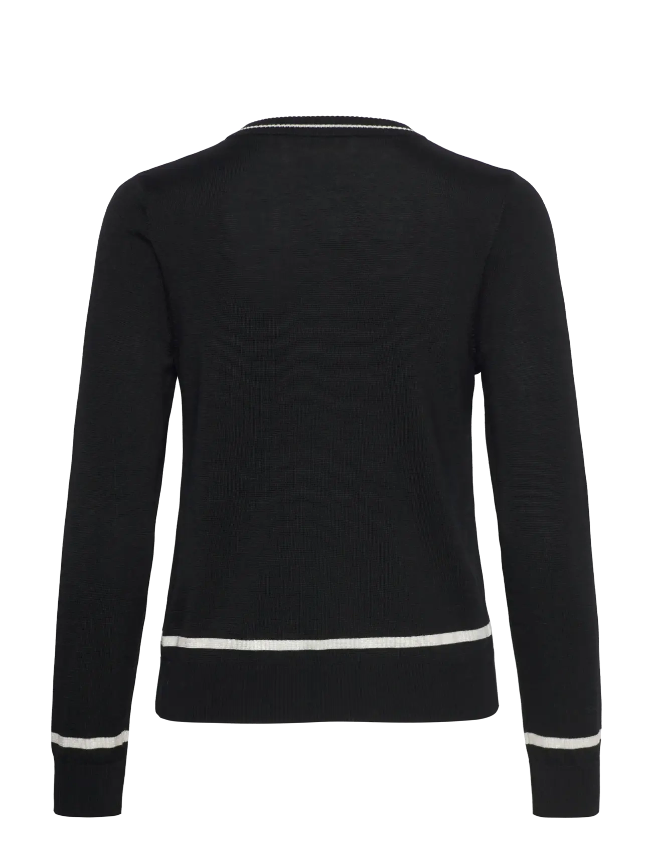 BUSNEL - KIM cardigan - koftor - black/ecru - 1
