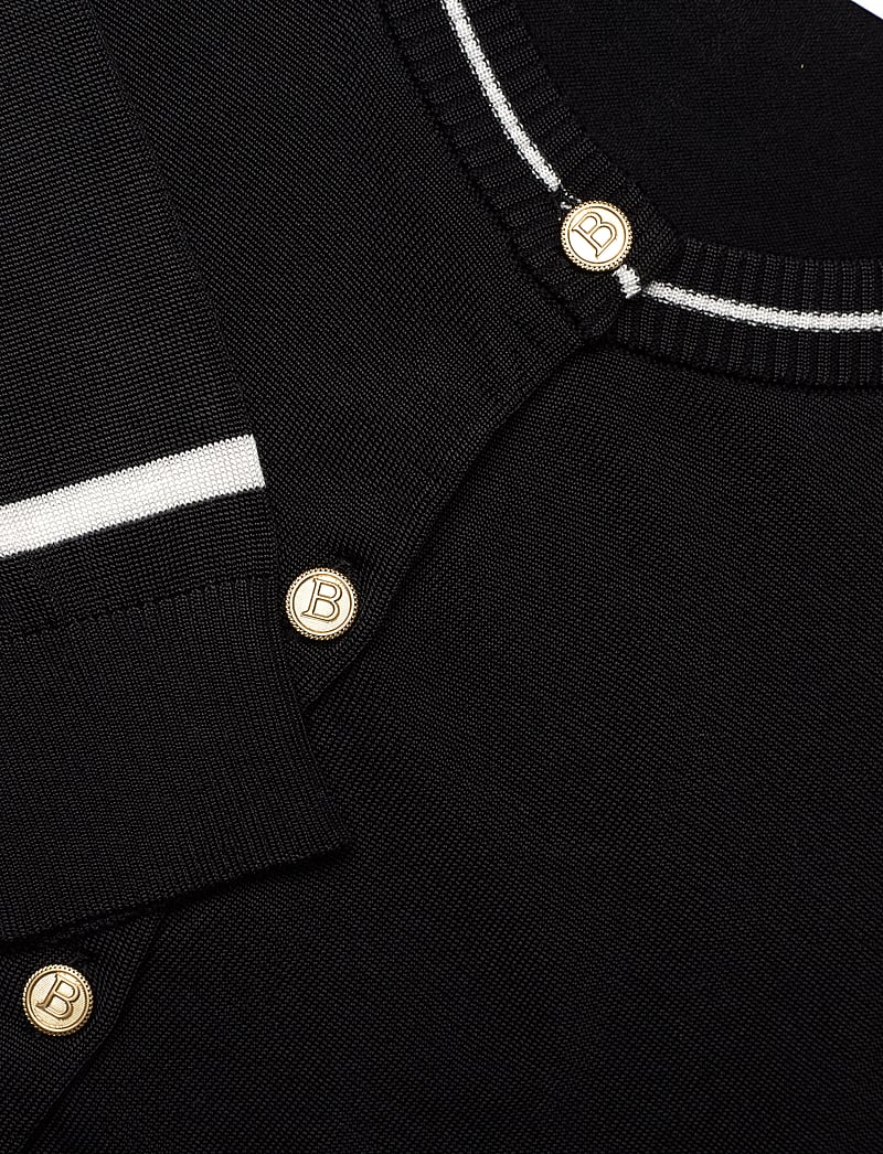 BUSNEL - KIM cardigan - cardigans - black/ecru - 2
