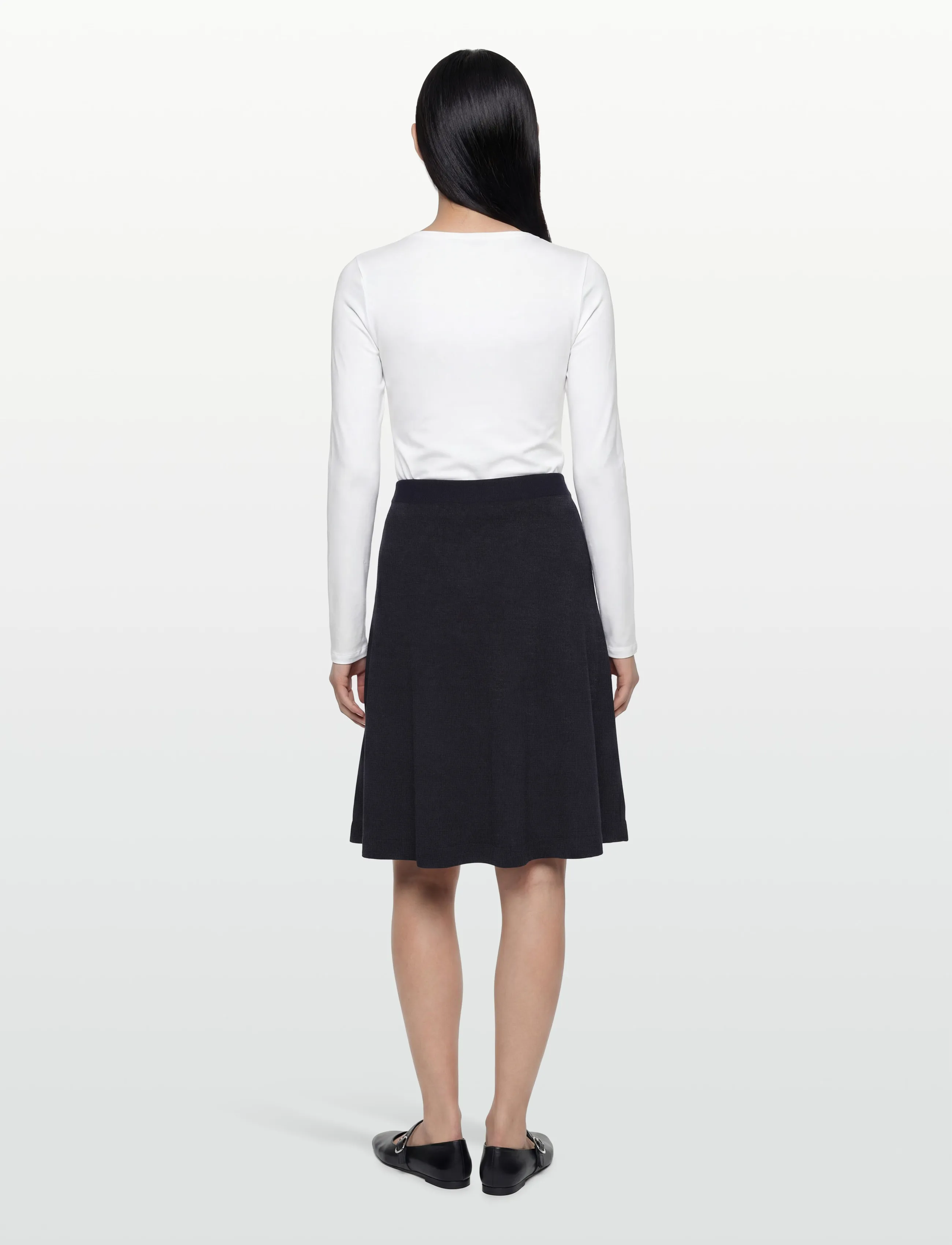 BUSNEL - MAJA skirt - kootud seelikud - marine - 4