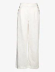 BUSNEL - PERNILLE trousers - kasdienio stiliaus kelnės - ecru - 0