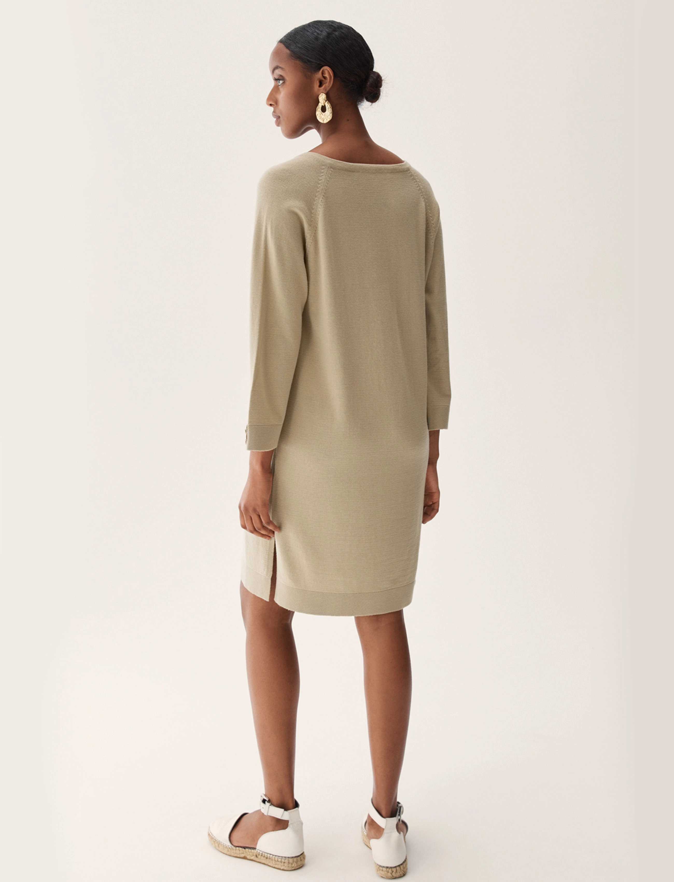 BUSNEL - Carma dress - khaki beige - 5
