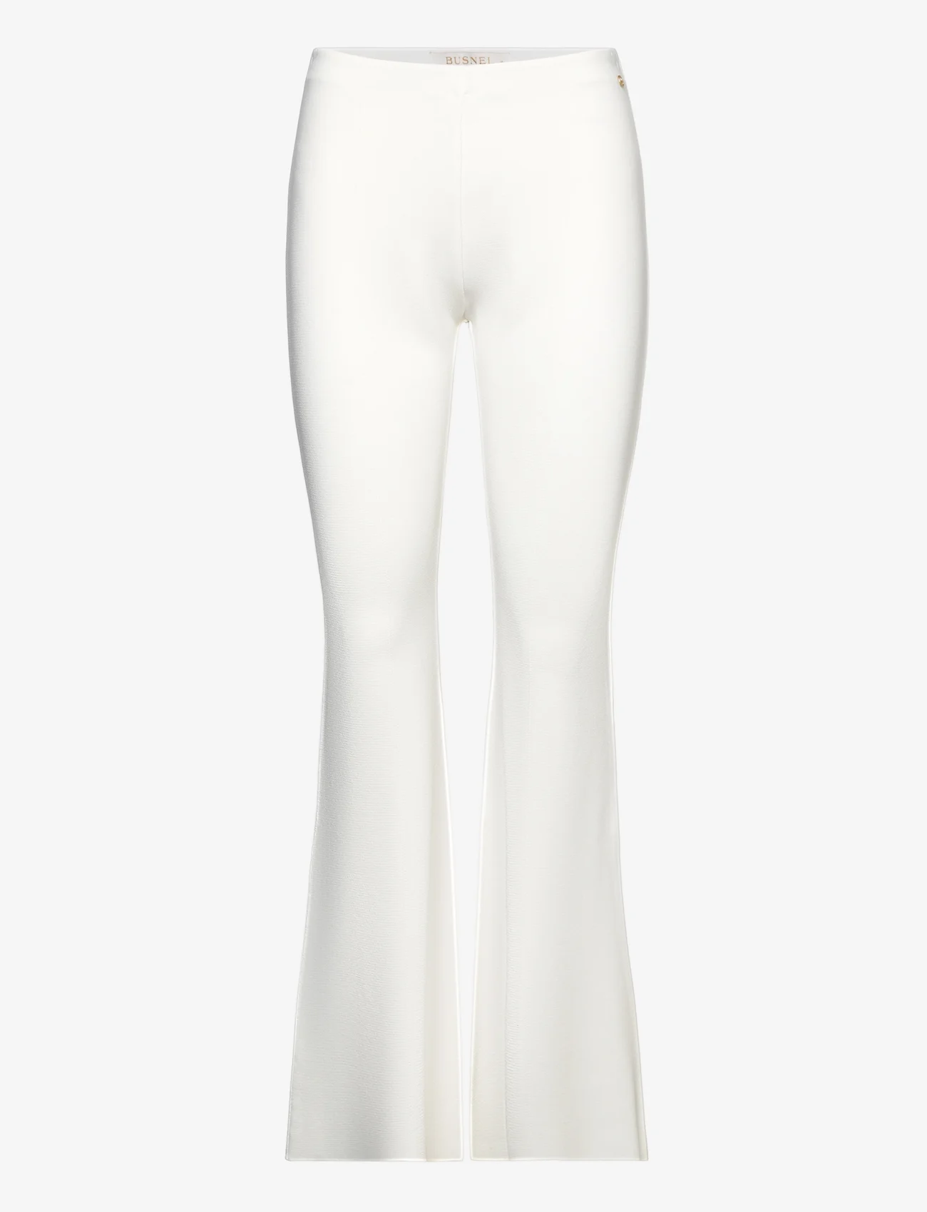 BUSNEL - REGINA trousers - plus size & curvy - ecru - 0