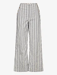BUSNEL - PETUNIA trousers - plačios kelnės - ocean blue stripe - 0