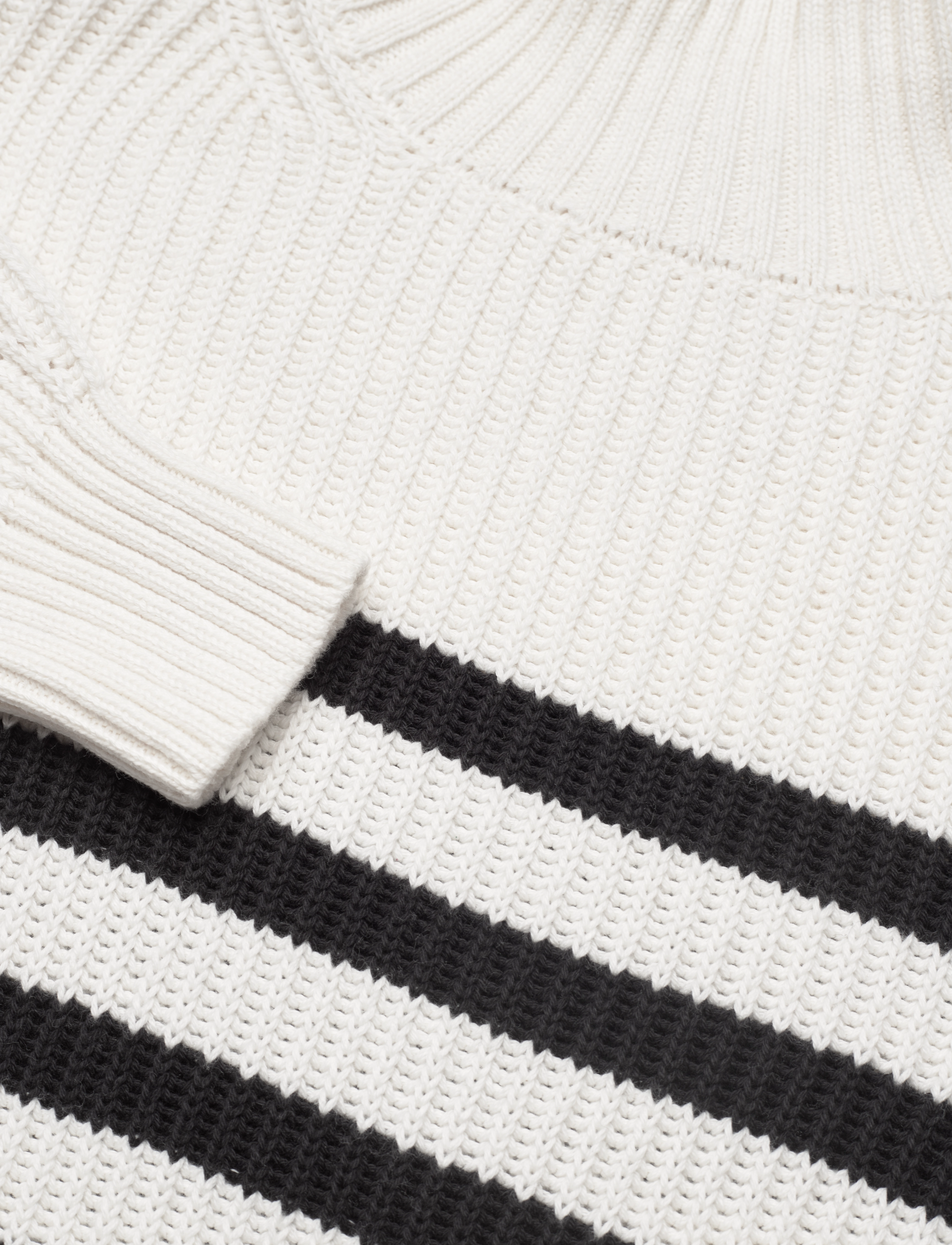 BUSNEL - VIVEKA sweater - ecru/black - 4