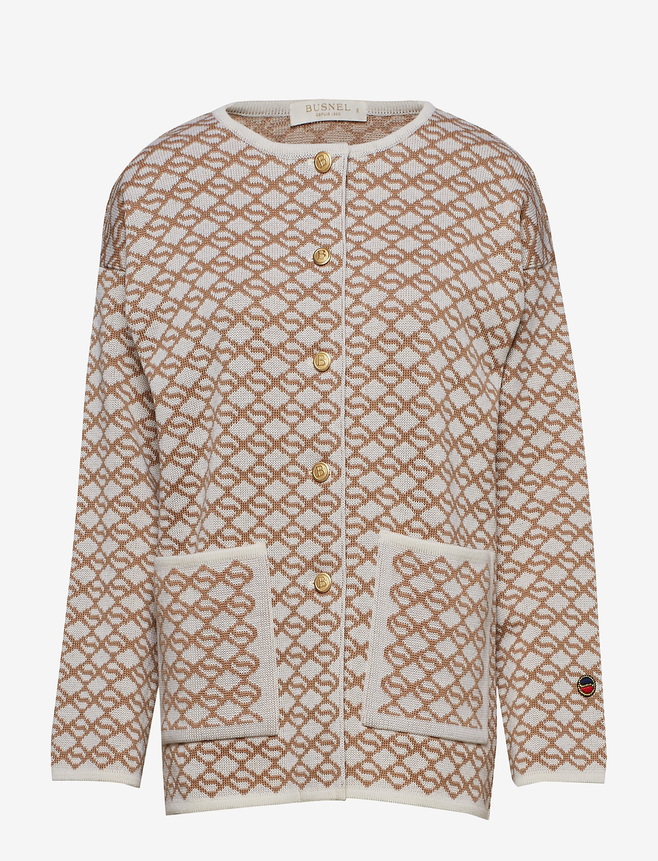 BUSNEL - Rédené‚ jacket - salty caramel/foam white - 0