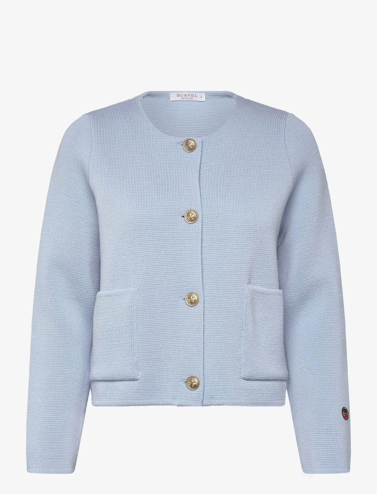 BUSNEL - MACEY jacket Light Rose - cardigans - ice blue - 1
