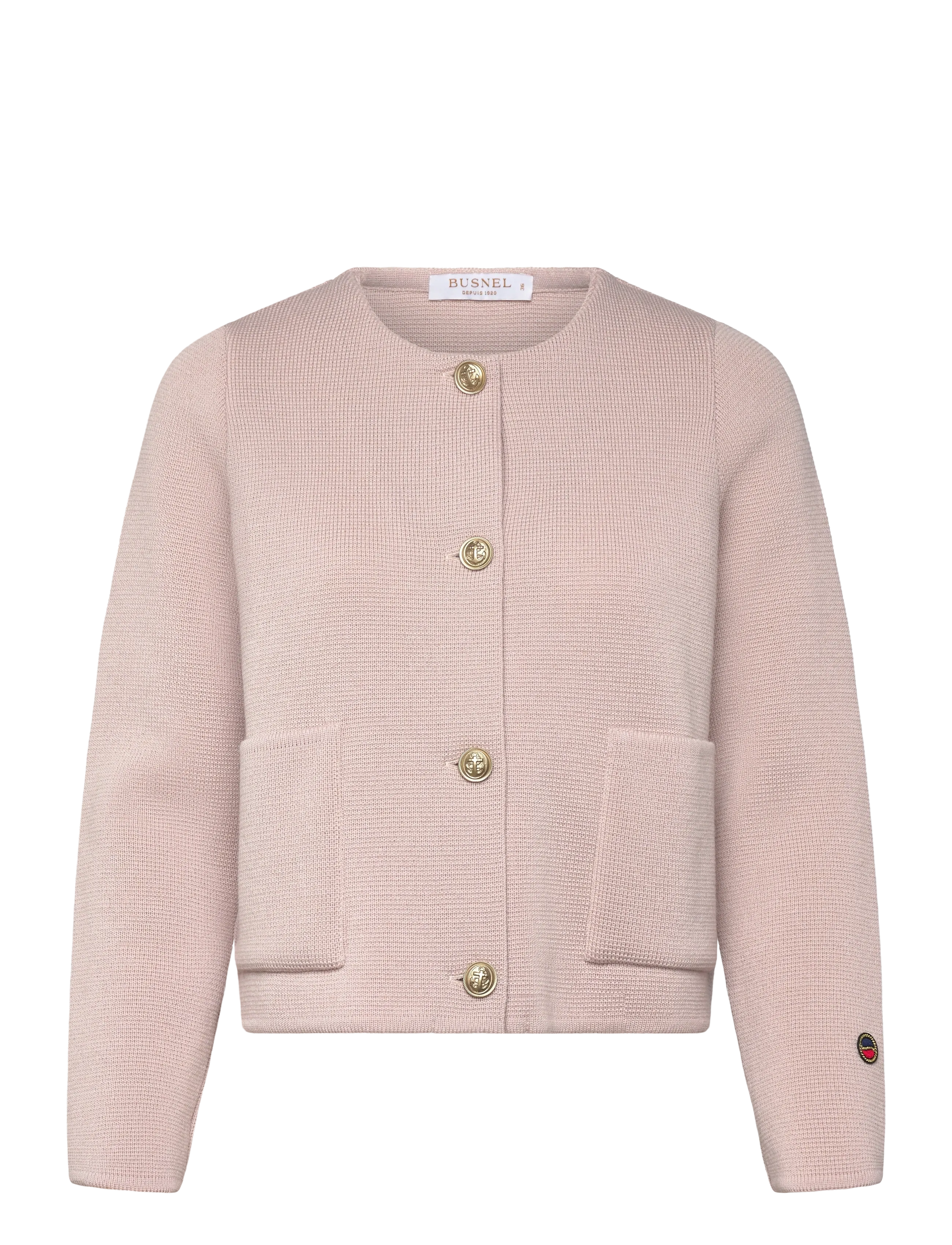 BUSNEL Macey Jacke Ice Blau Pink - 38 - Damen