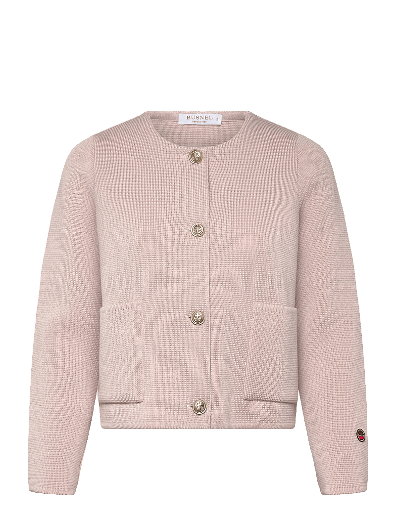 BUSNEL - MACEY jacket - cardigans - light rose - 1